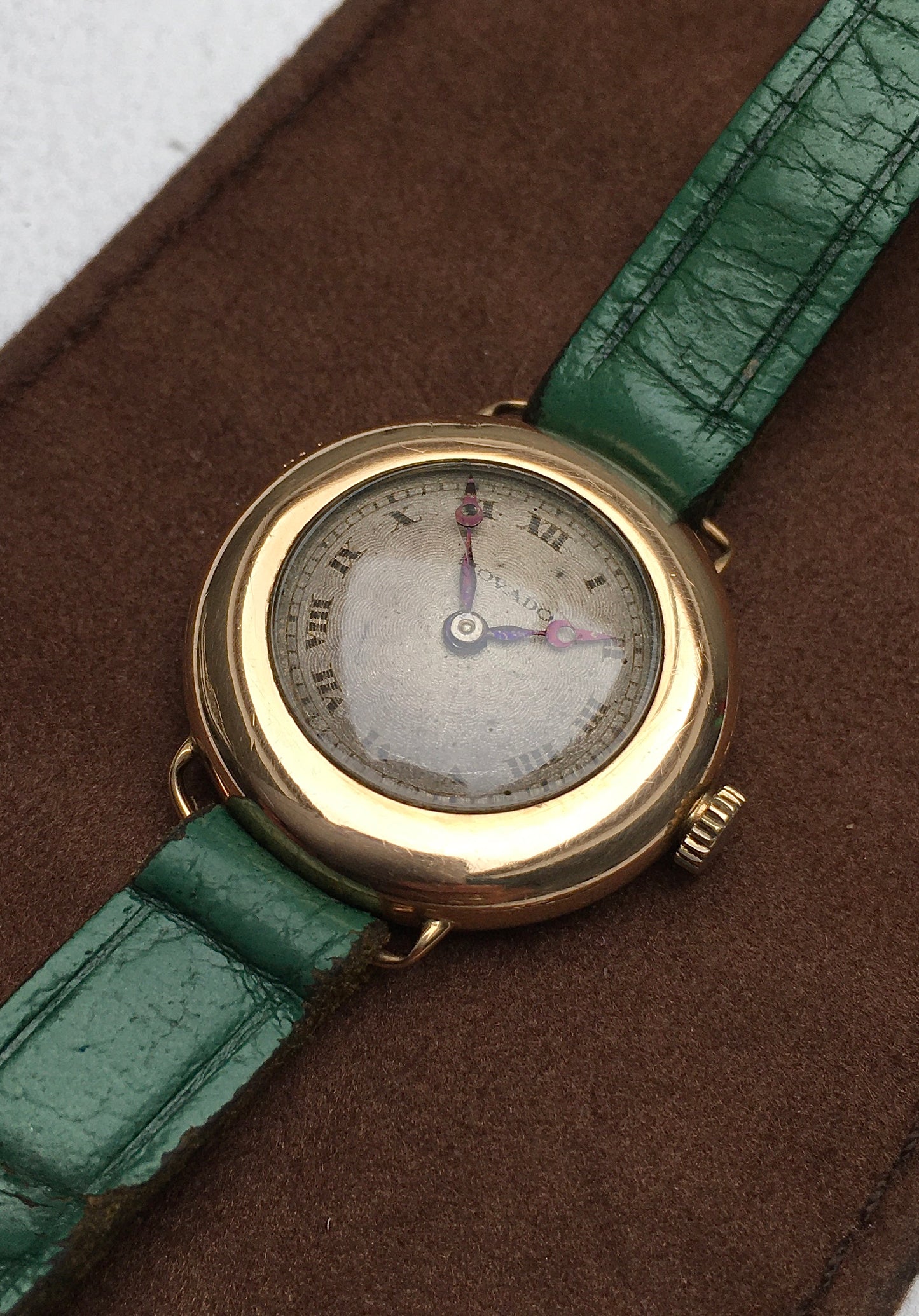 Antique 1920s 9ct Gold Movado