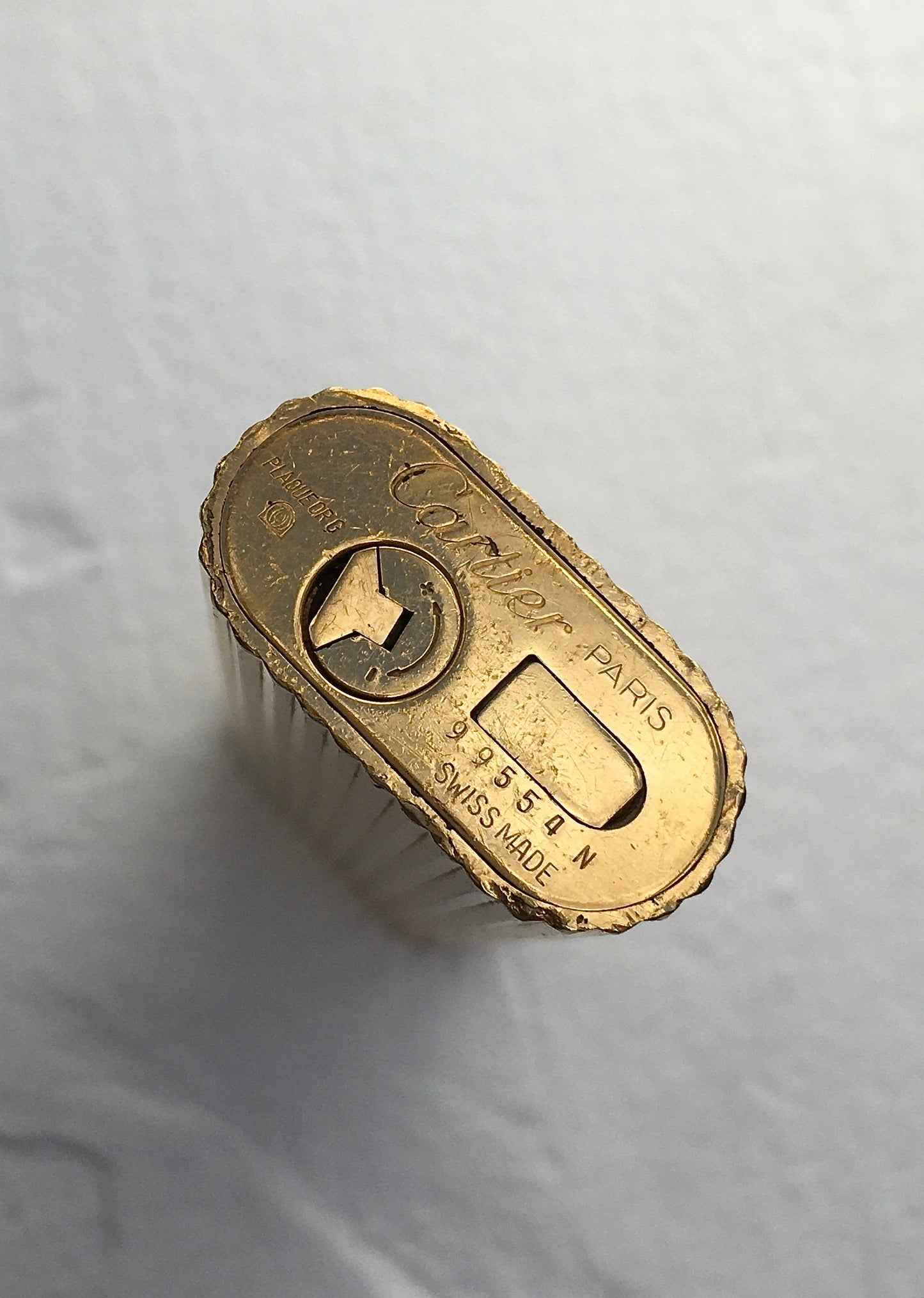 Vintage 1980s Cartier Godron