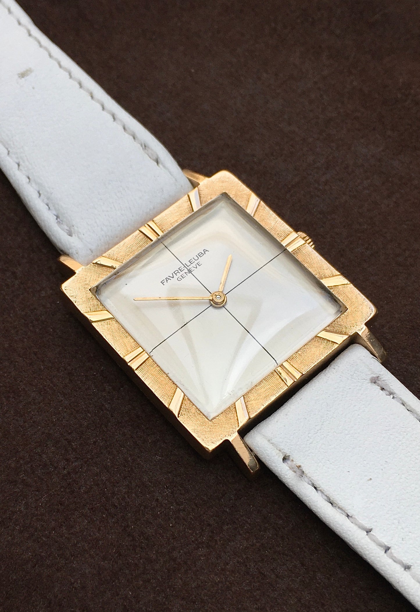 Vintage 1960s 18k Favre-Leuba
