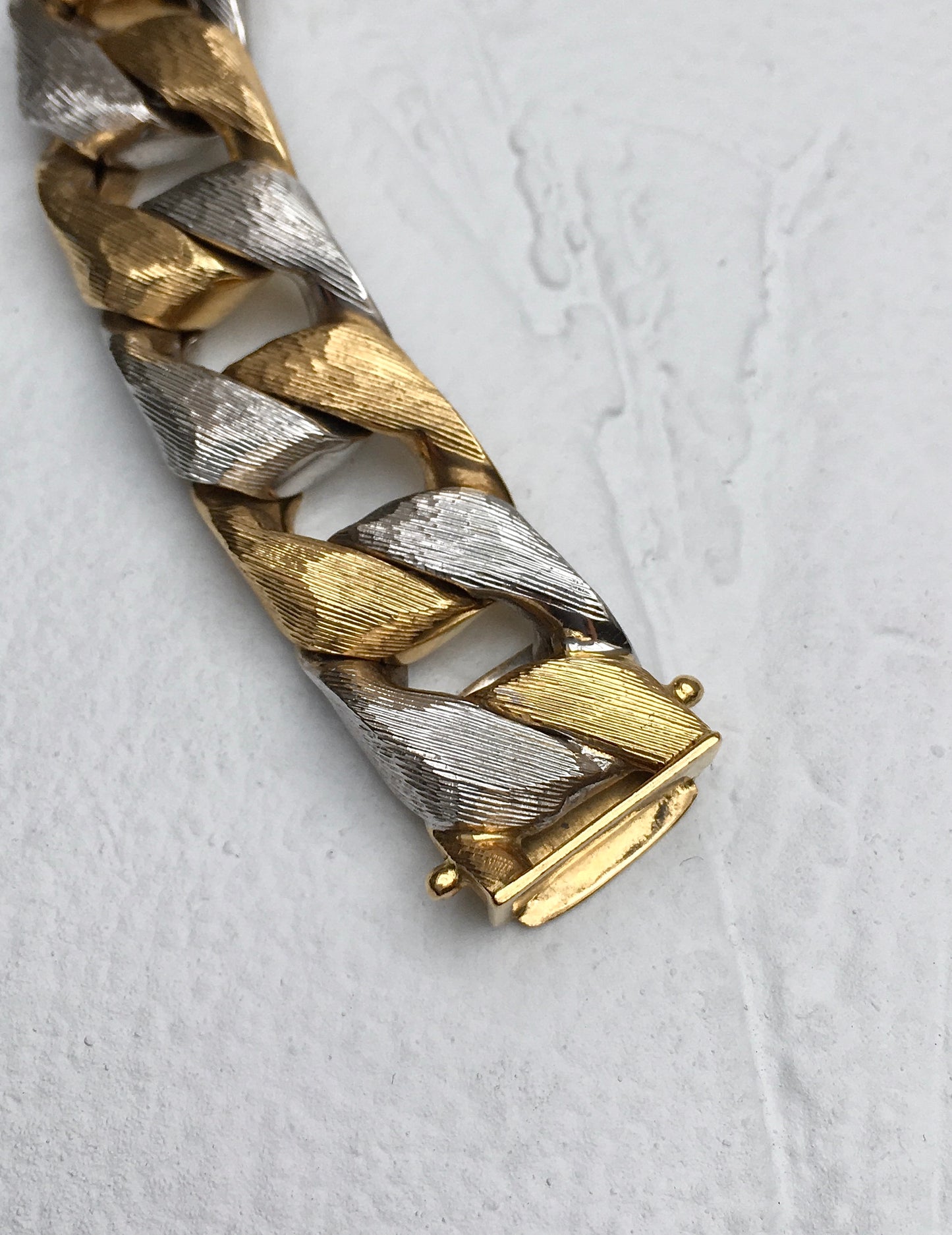 18k Bicolour Bucherer Curb Link