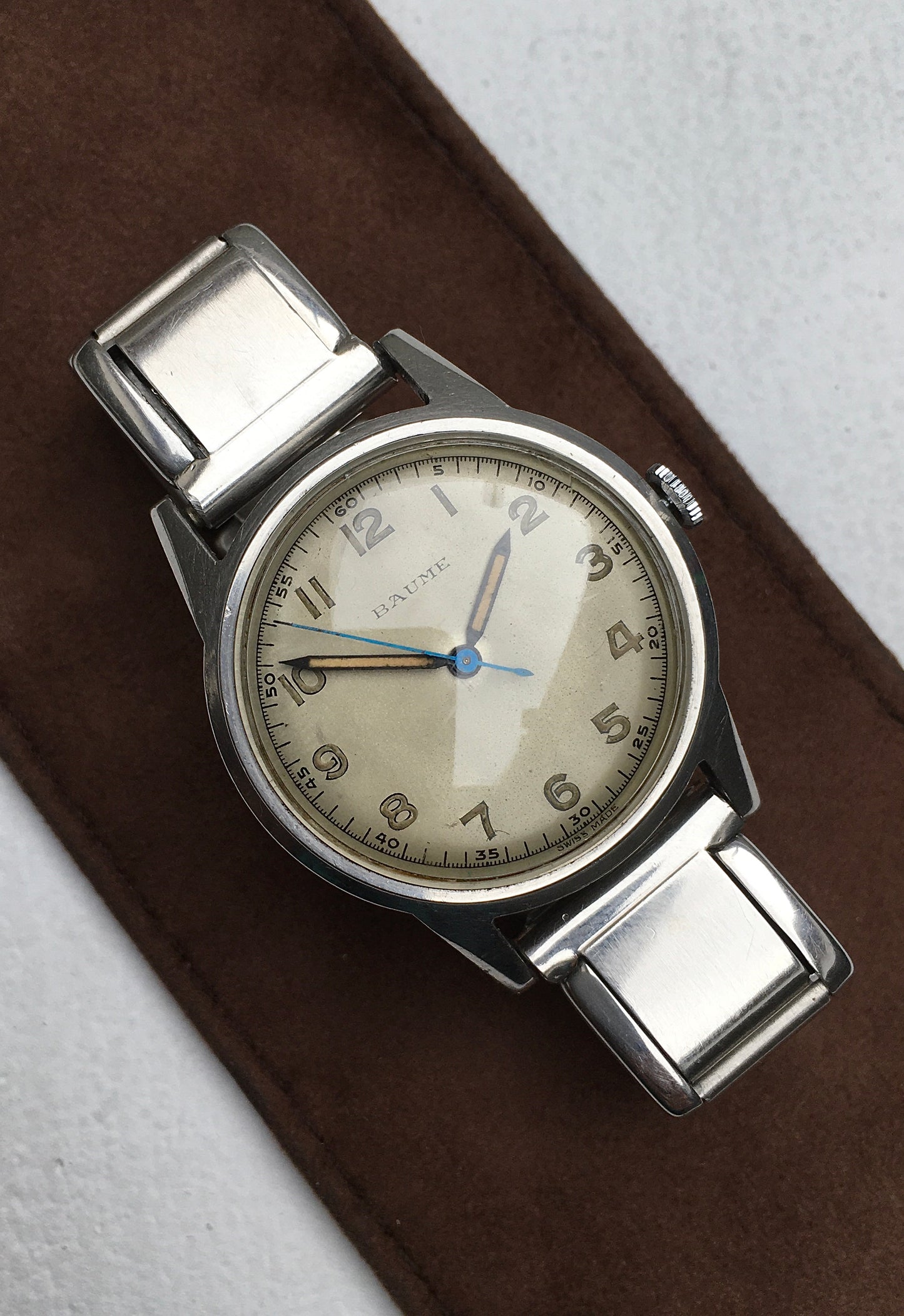 Vintage 1940s Military Baume