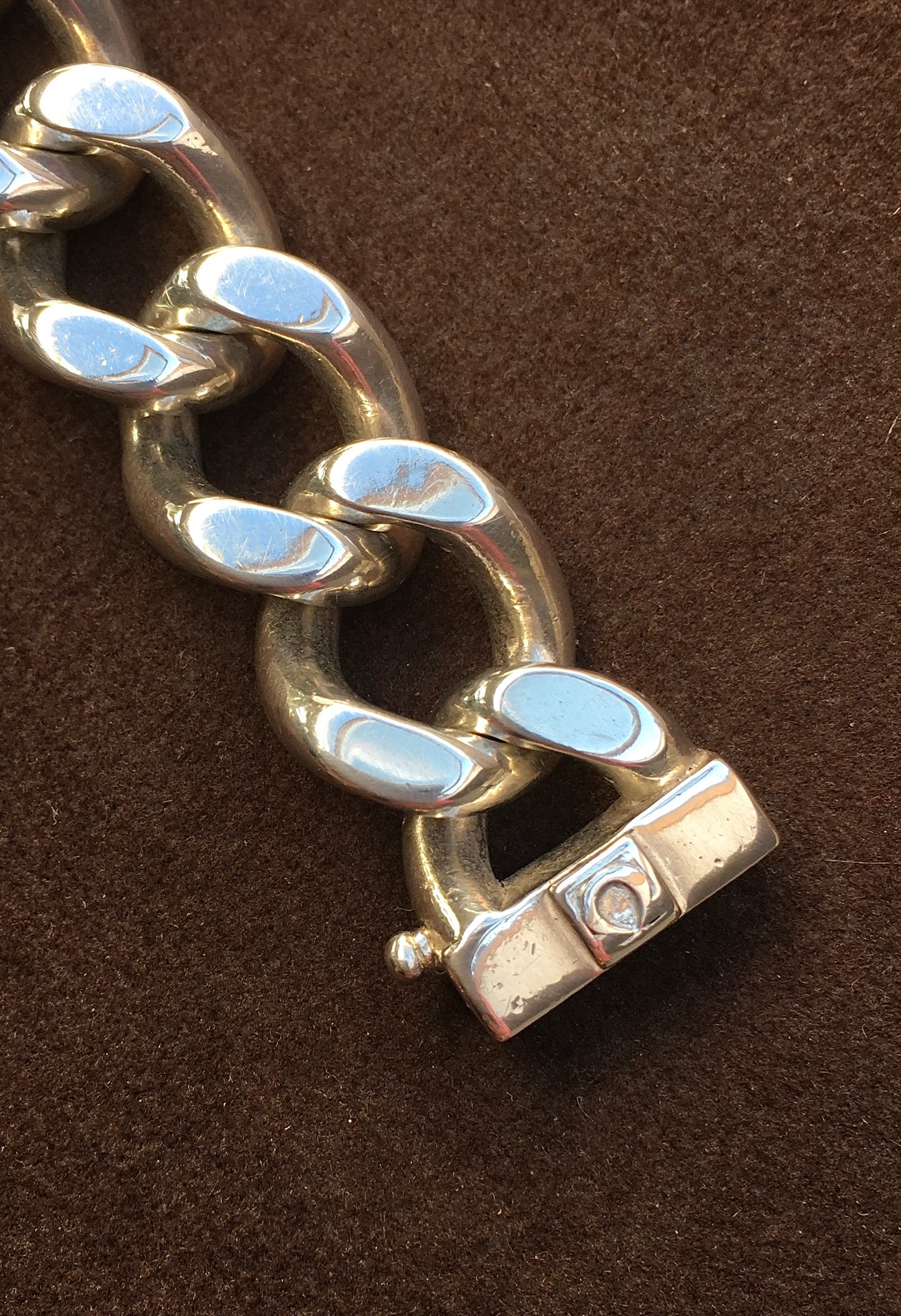 1970s Sterling Silver Jeux d’Argent Omega De Ville