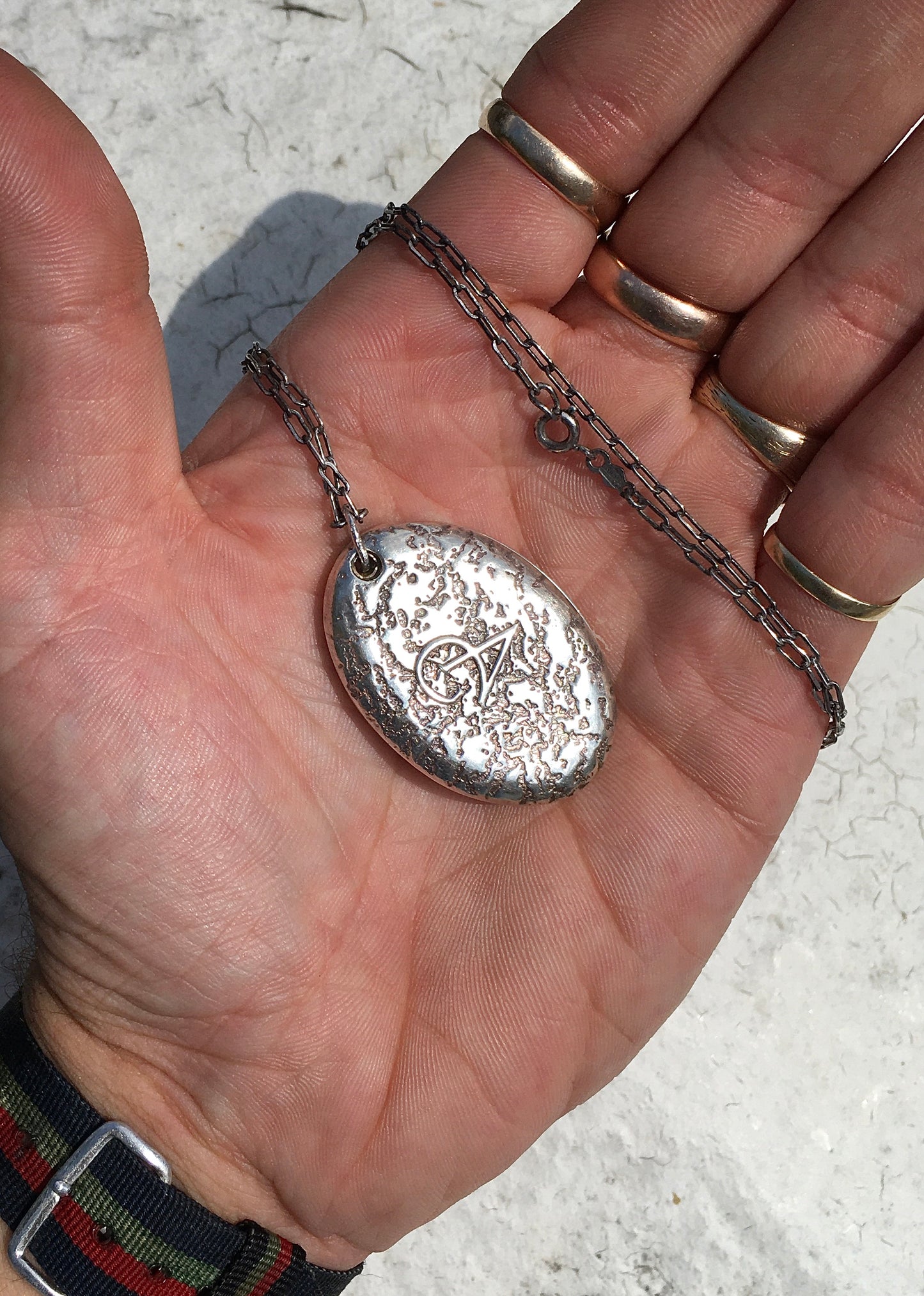 Sterling Silver Millenium Mirror Ingot
