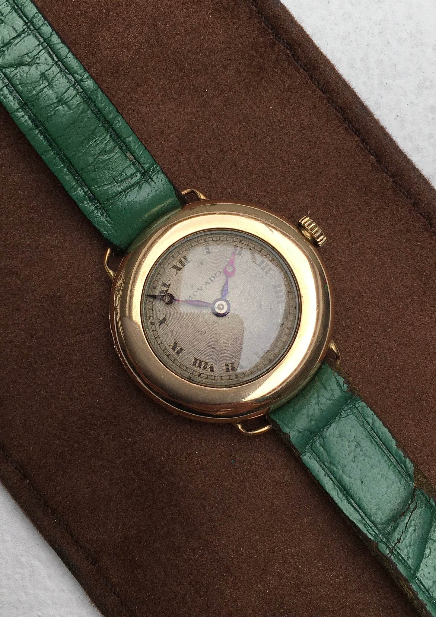 Antique 1920s 9ct Gold Movado