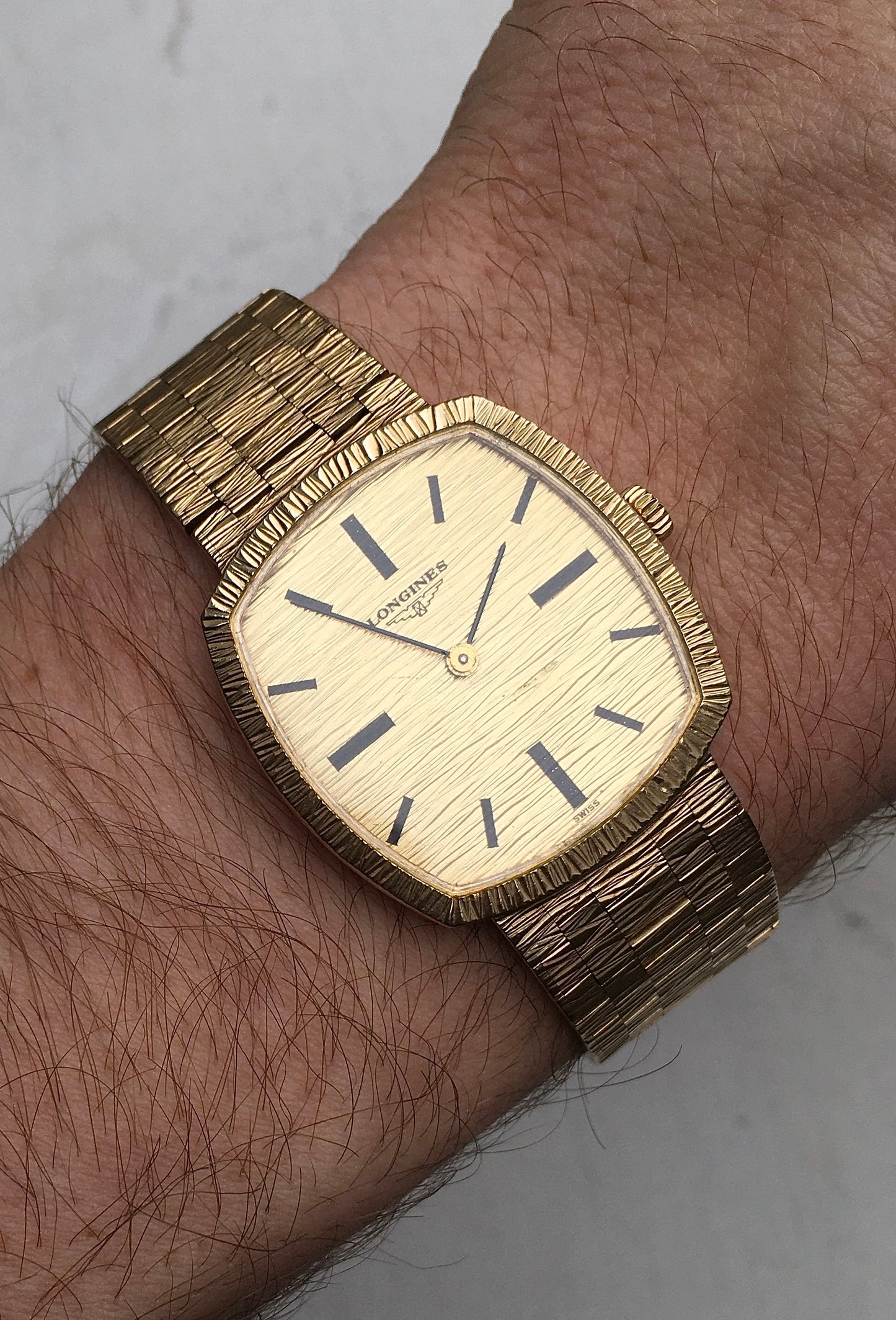 Vintage 1970s 9ct Gold Longines