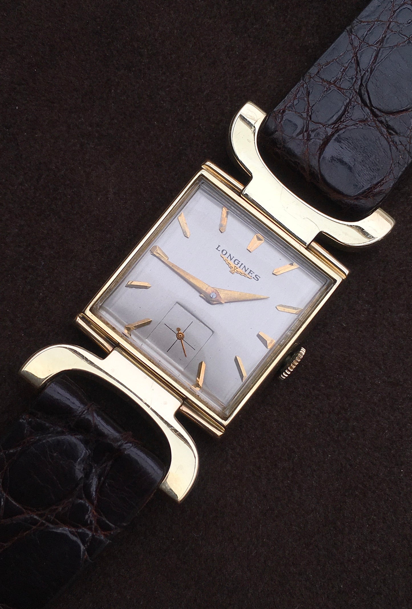 1950s 14k Gold Longines