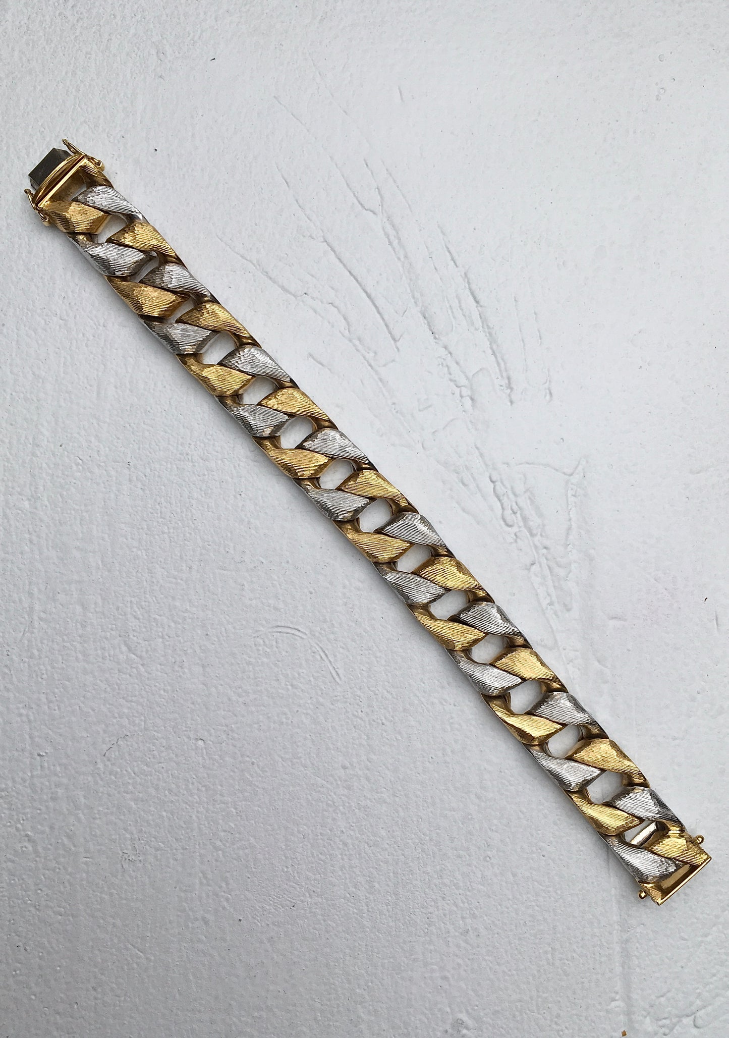 18k Bicolour Bucherer Curb Link
