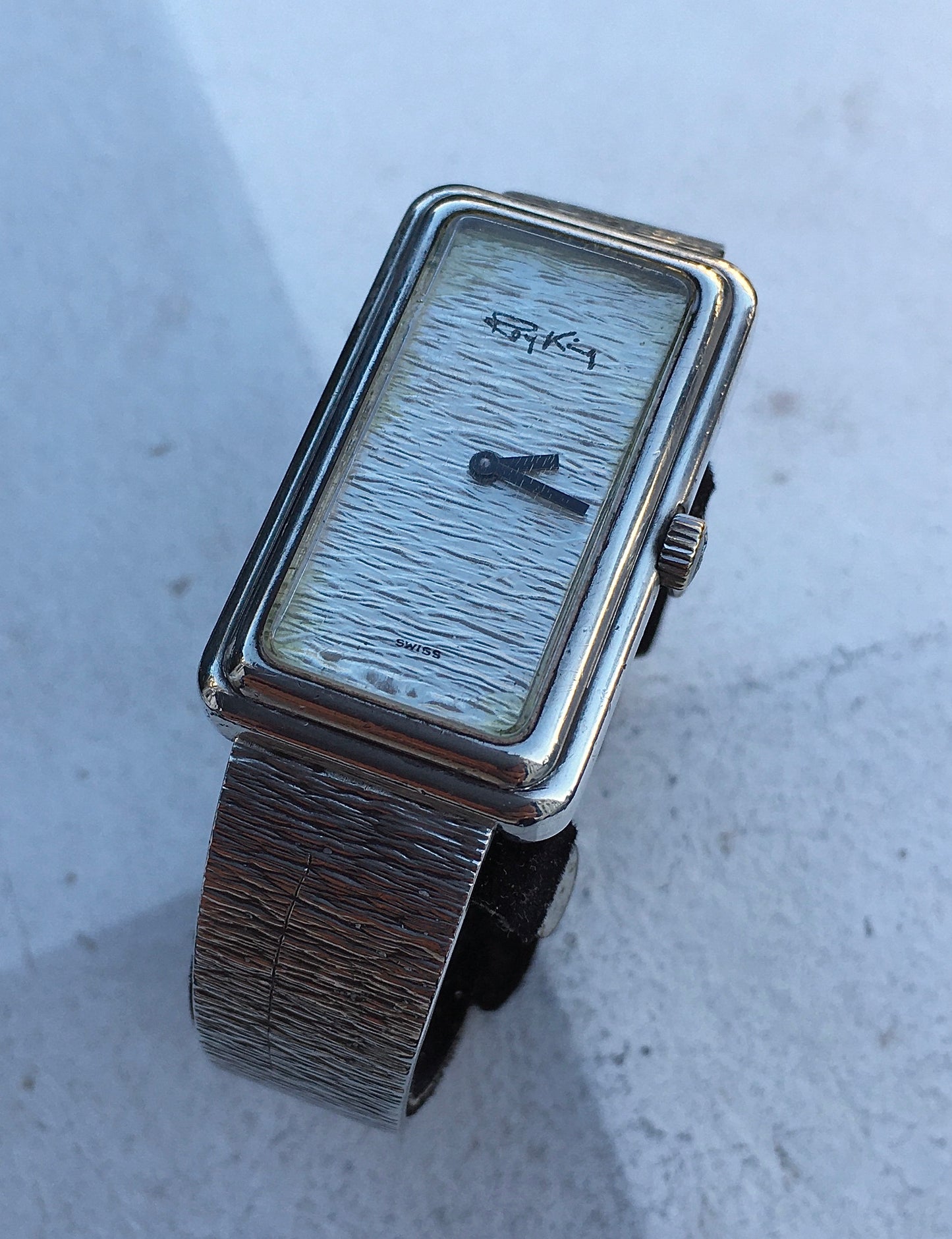 Sterling Silver Roy King Wristwatch