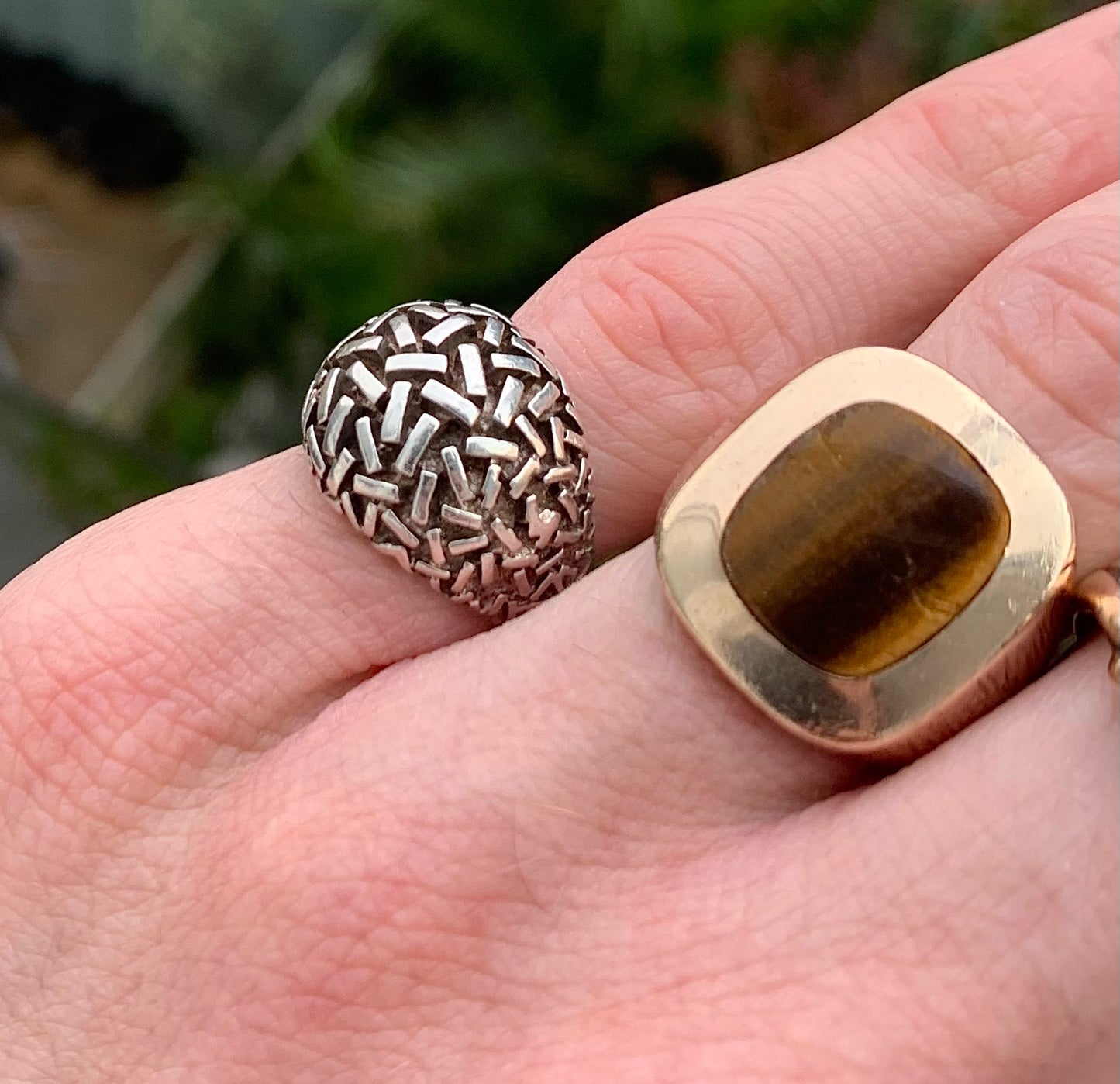 Sterling Silver ‘Bird’s Nest’ Ring