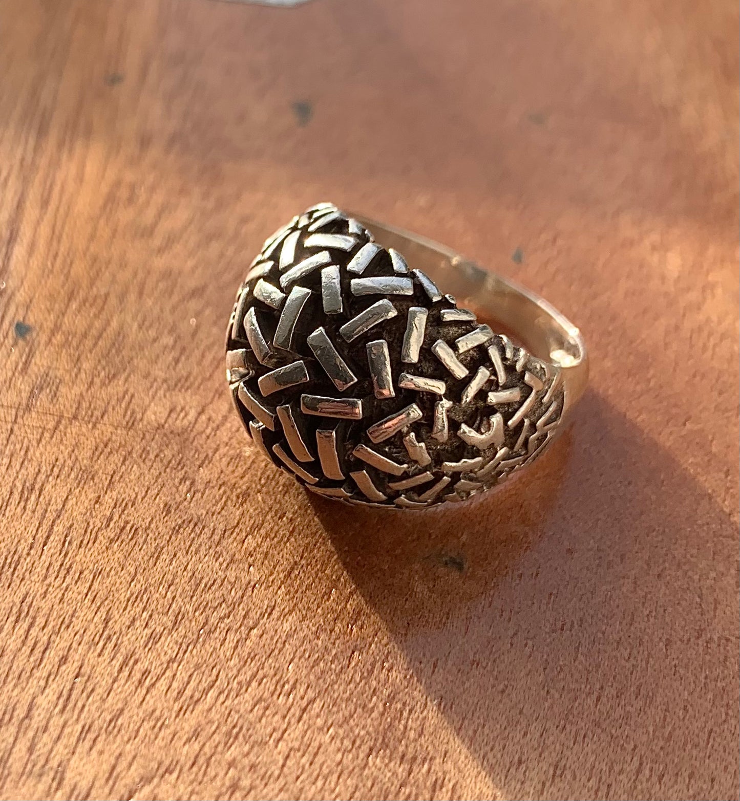 Sterling Silver ‘Bird’s Nest’ Ring