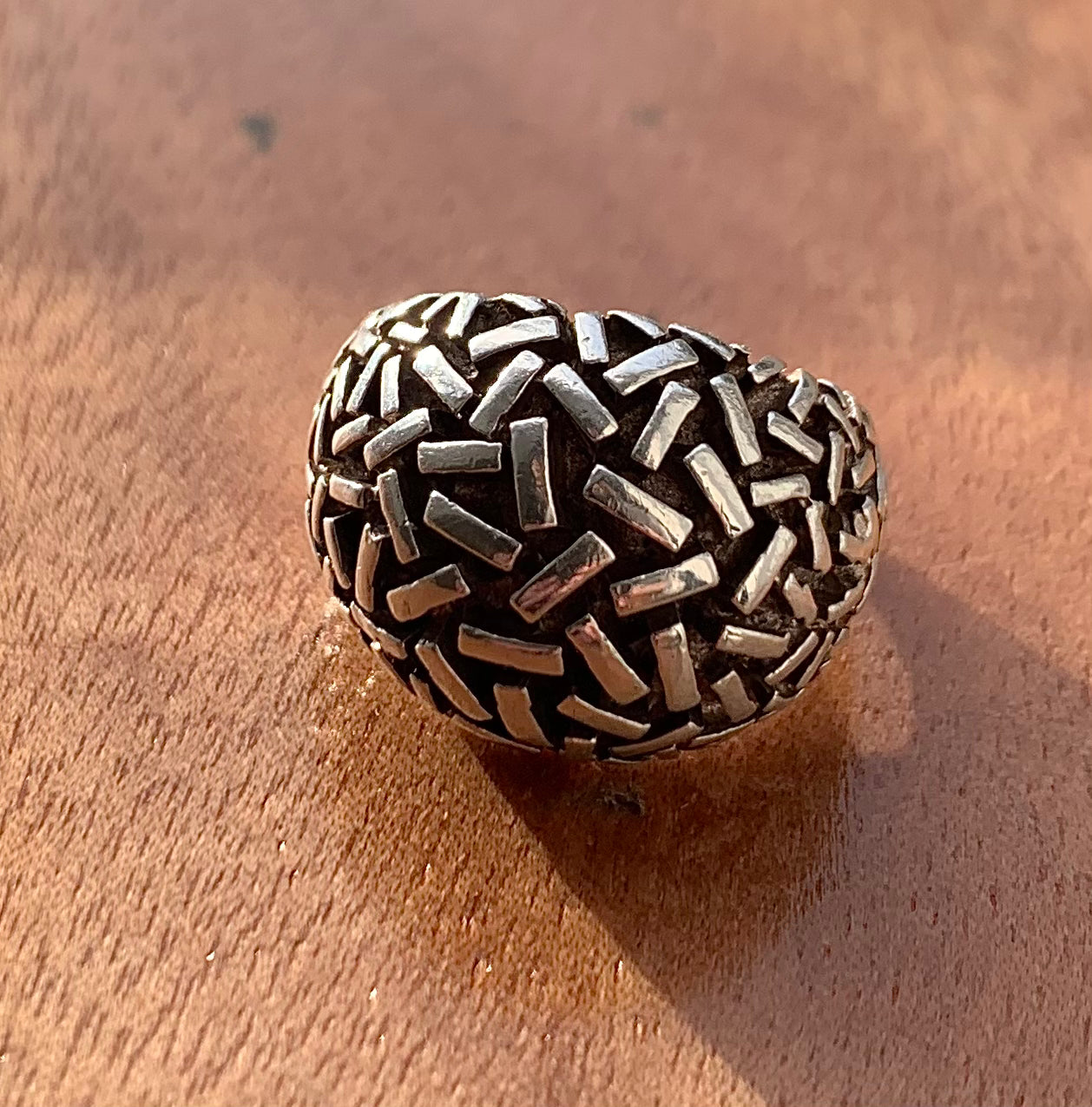 Sterling Silver ‘Bird’s Nest’ Ring