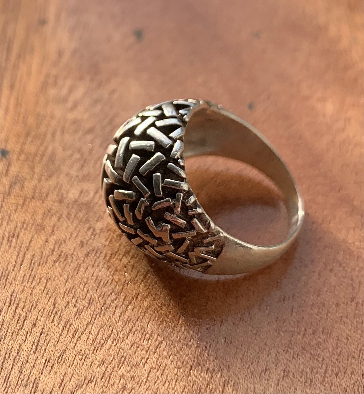 Sterling Silver ‘Bird’s Nest’ Ring