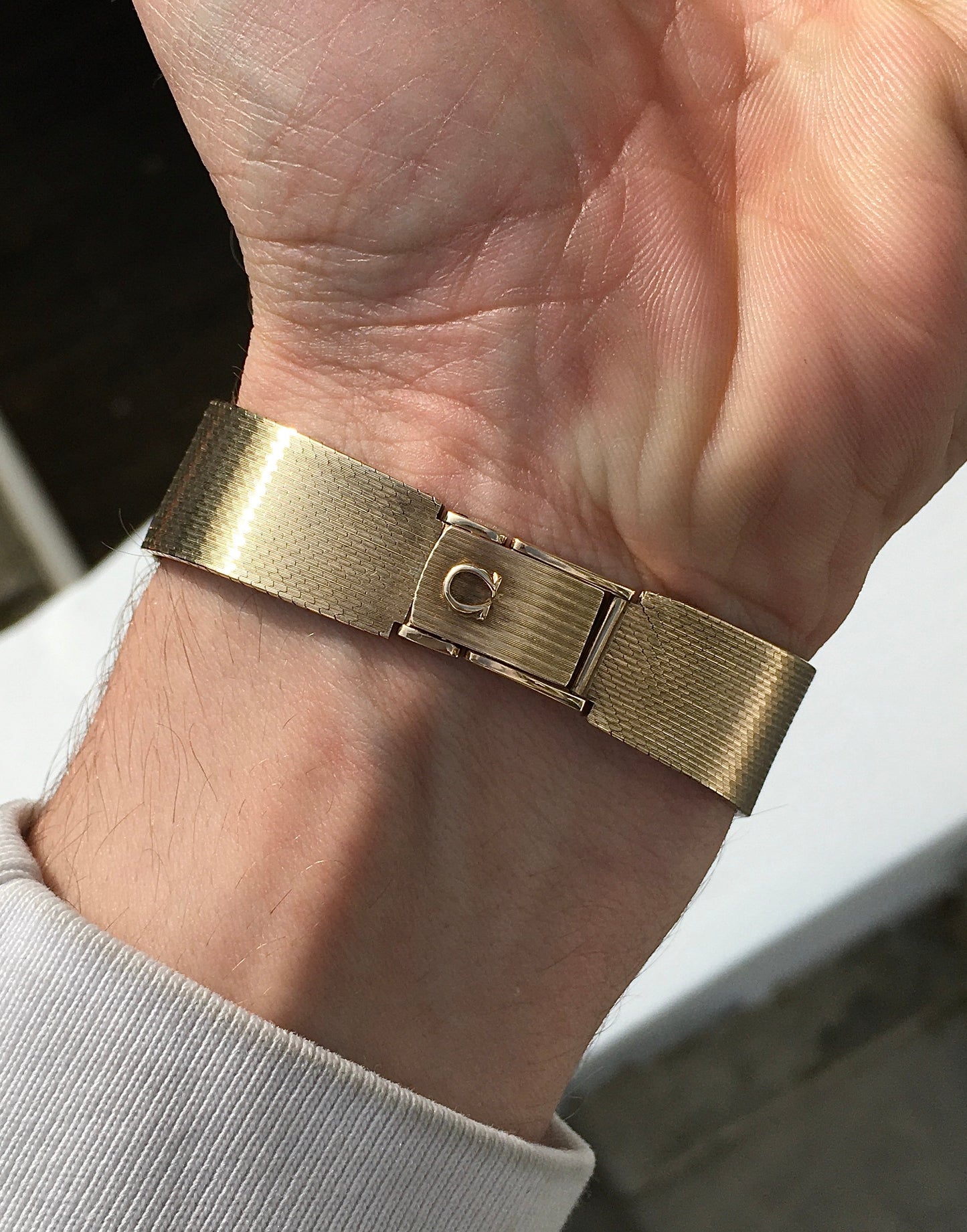 1970s 9ct Gold Omega De Ville