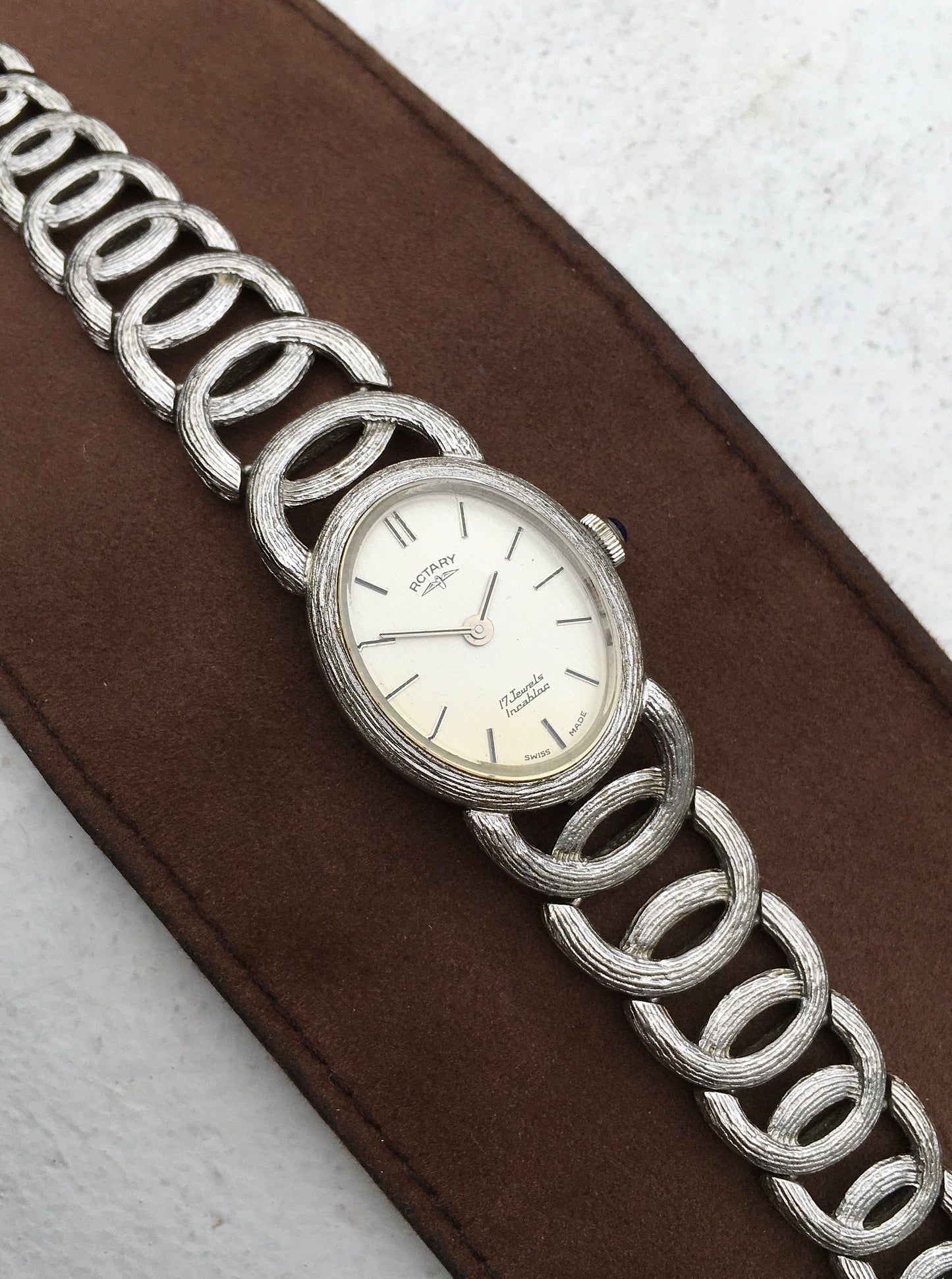 Vintage 1970s Sterling Silver Rotary