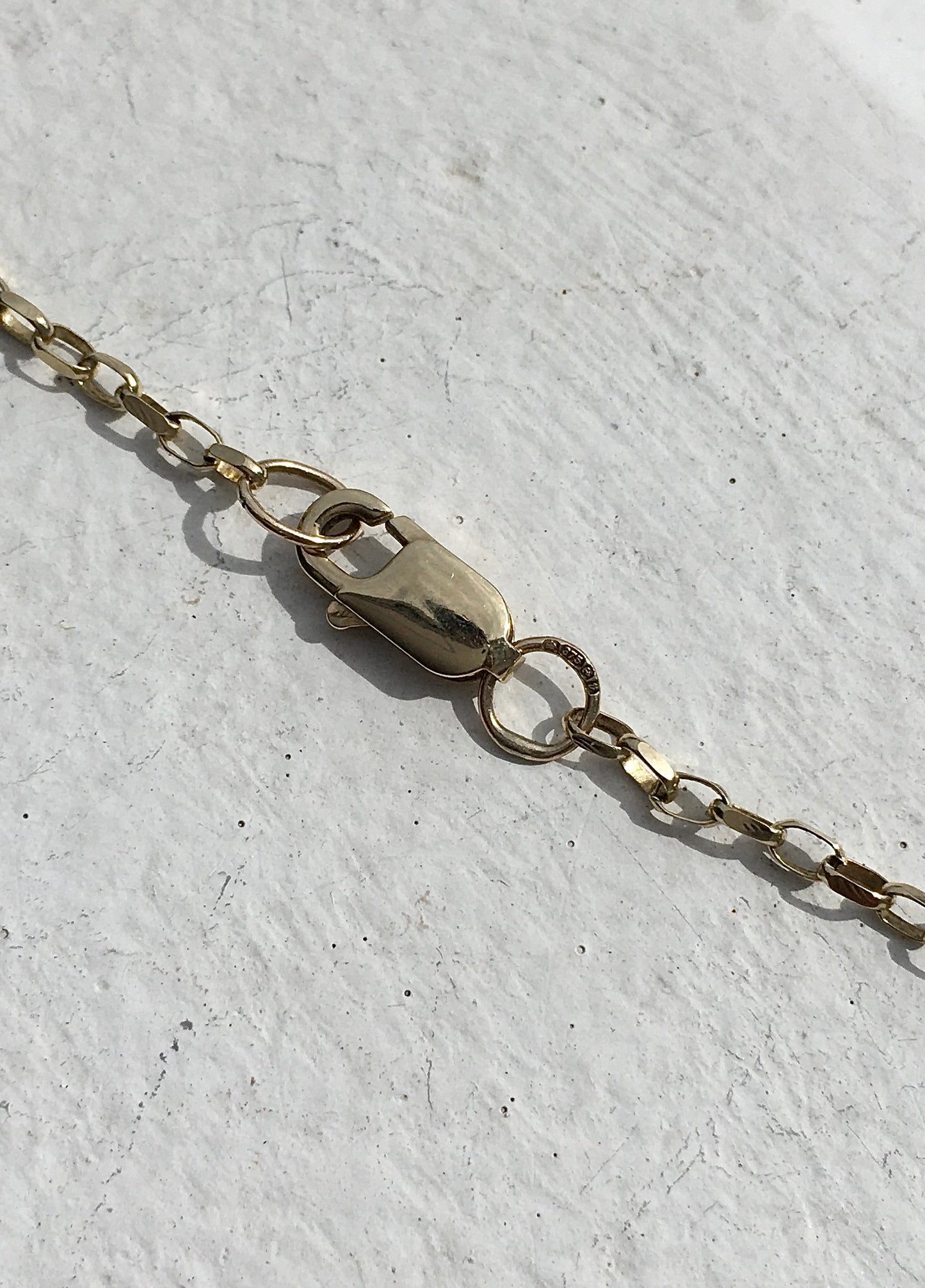 9ct Gold Ingot x Chain