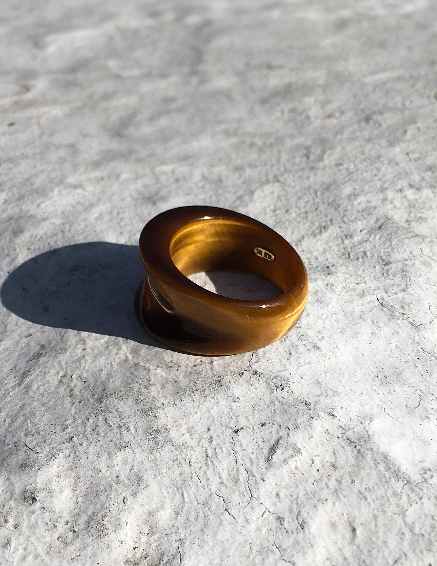 Tiger’s Eye & 9ct Gold Ring
