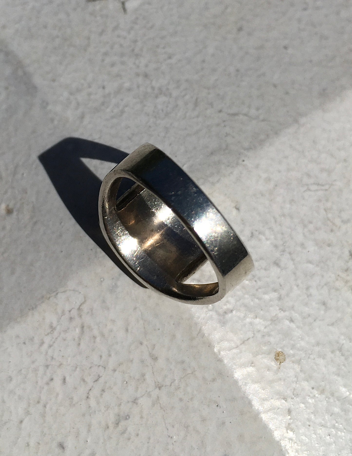 Vintage Sterling Silver Jasper Ring