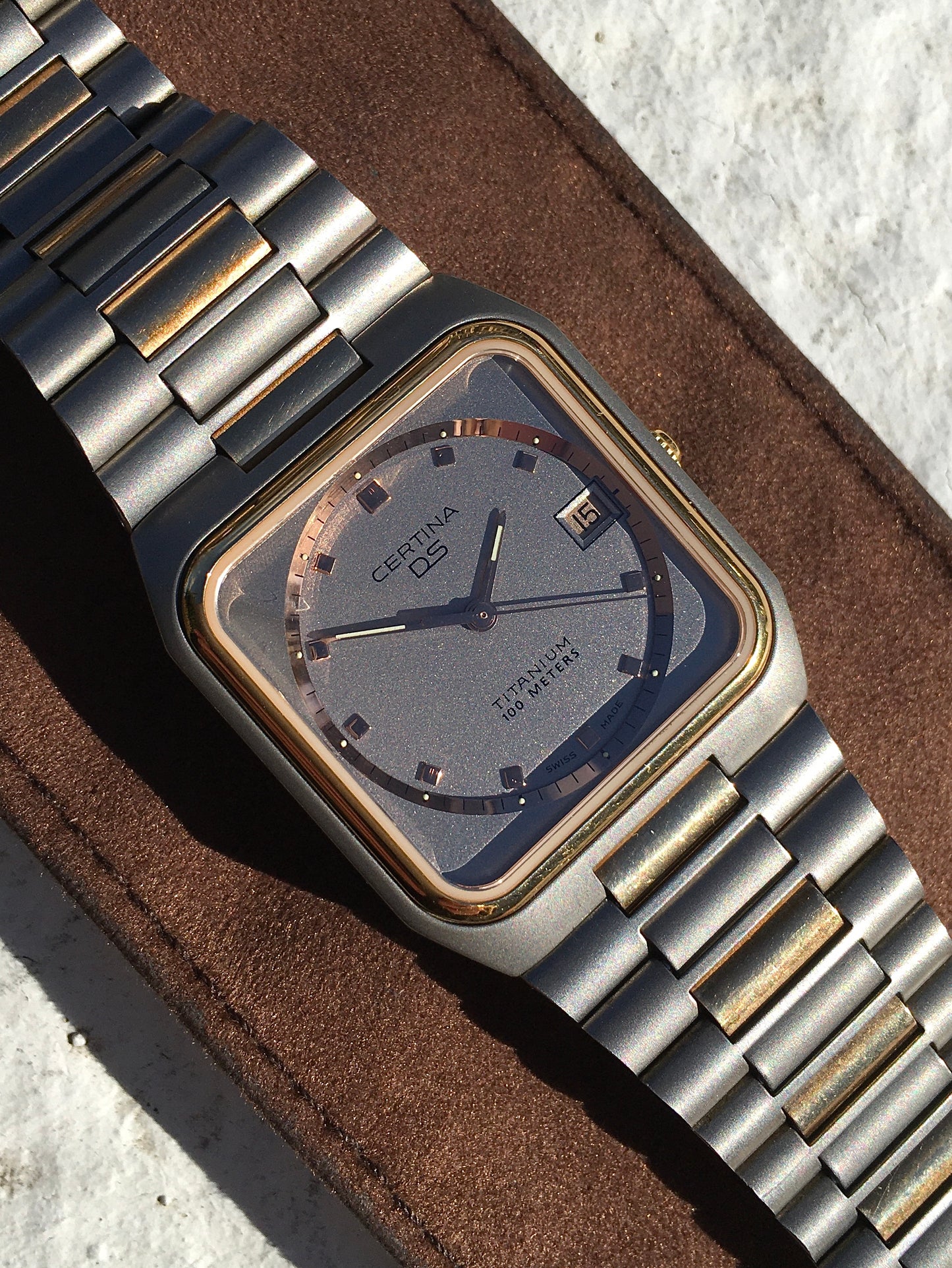 Vintage 1980s Titanium Certina