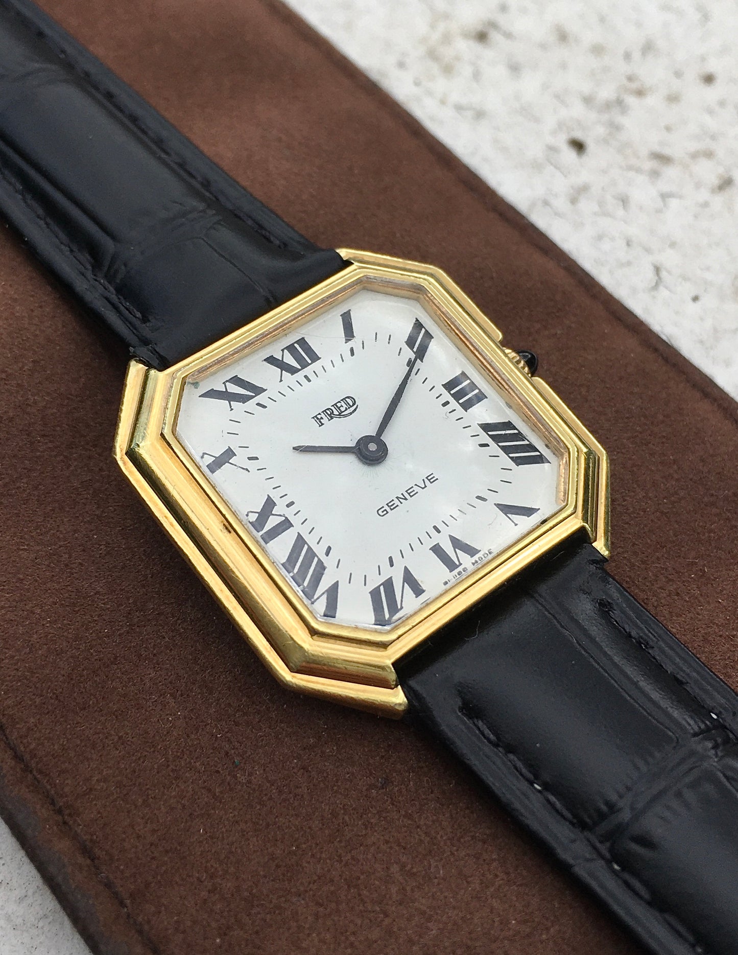 Vintage 1970s Fred Paris Wristwatch