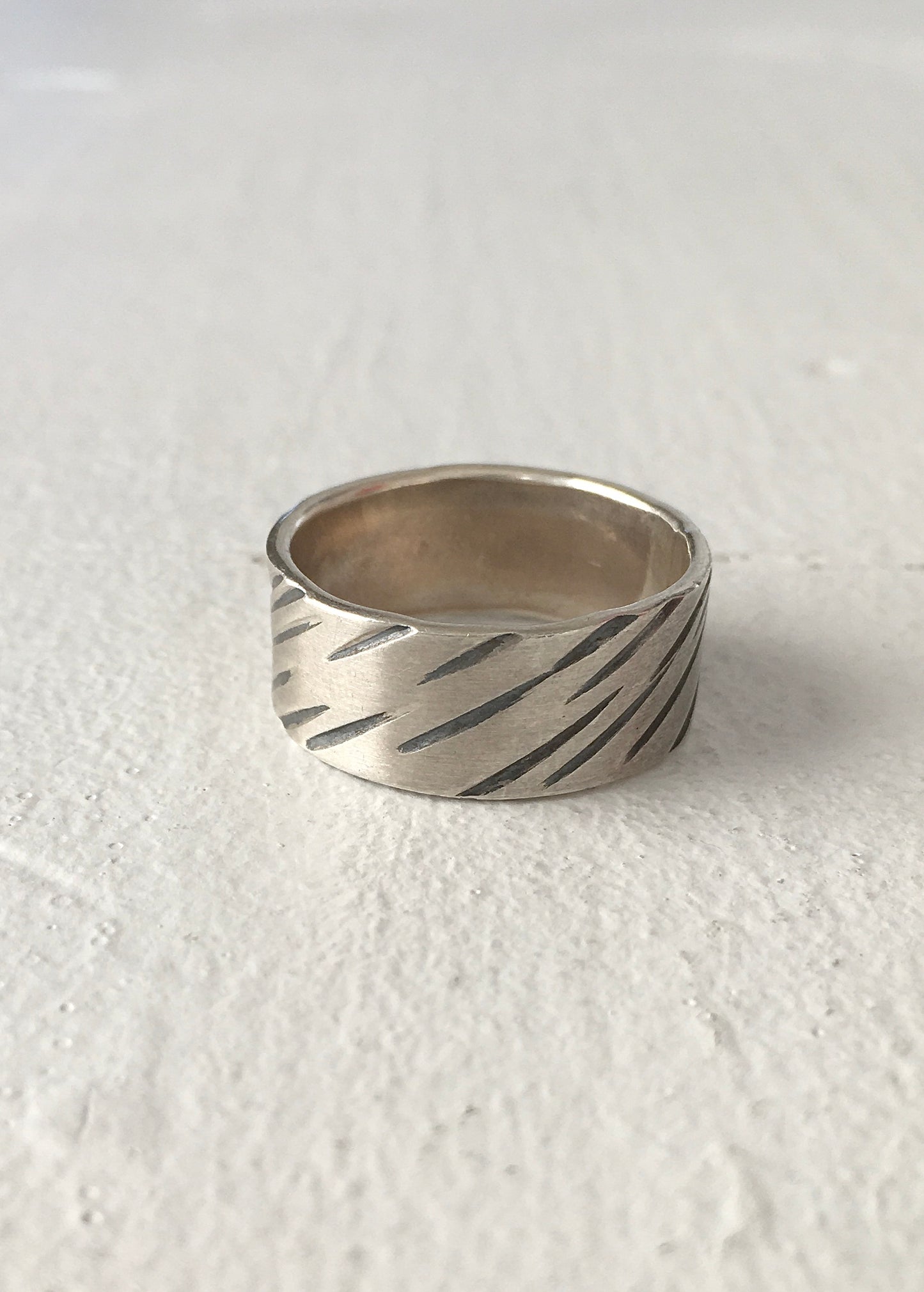 Sterling Silver Zebra Ring