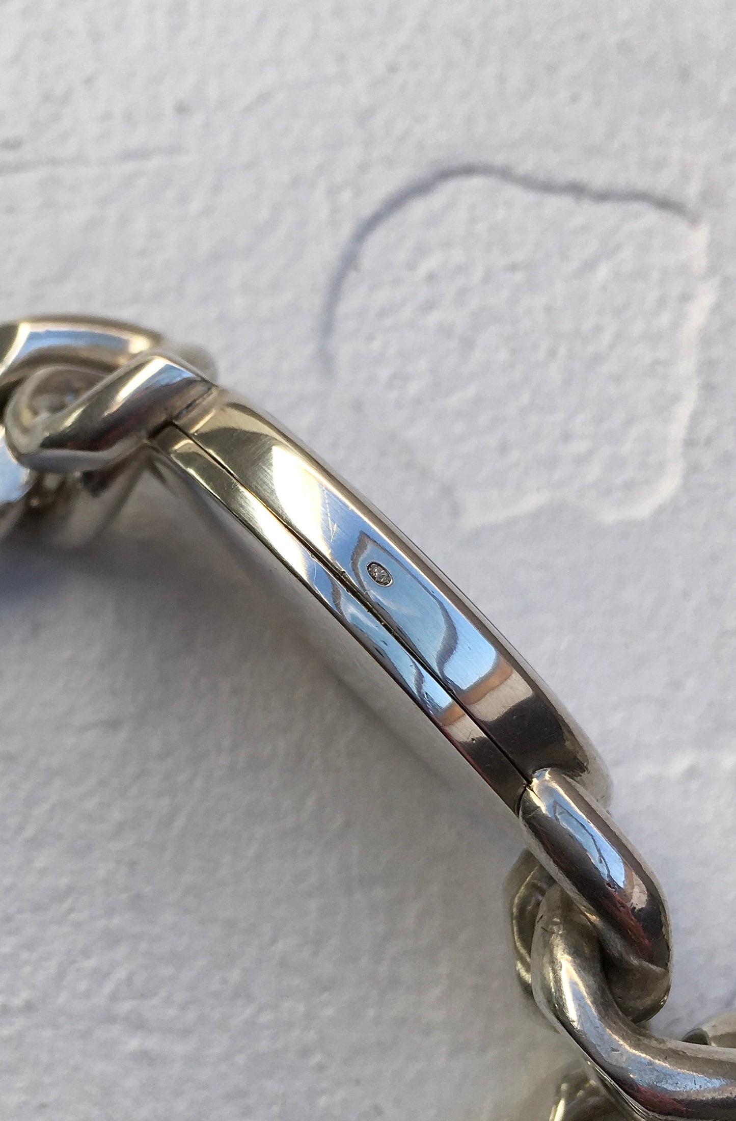 1970s Sterling Silver Jeux d’Argent Omega De Ville