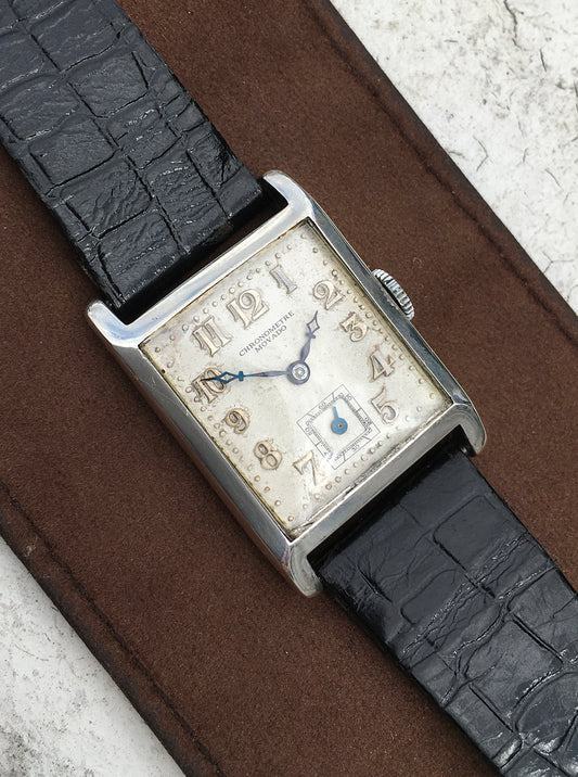 Vintage 1930s Sterling Silver Movado