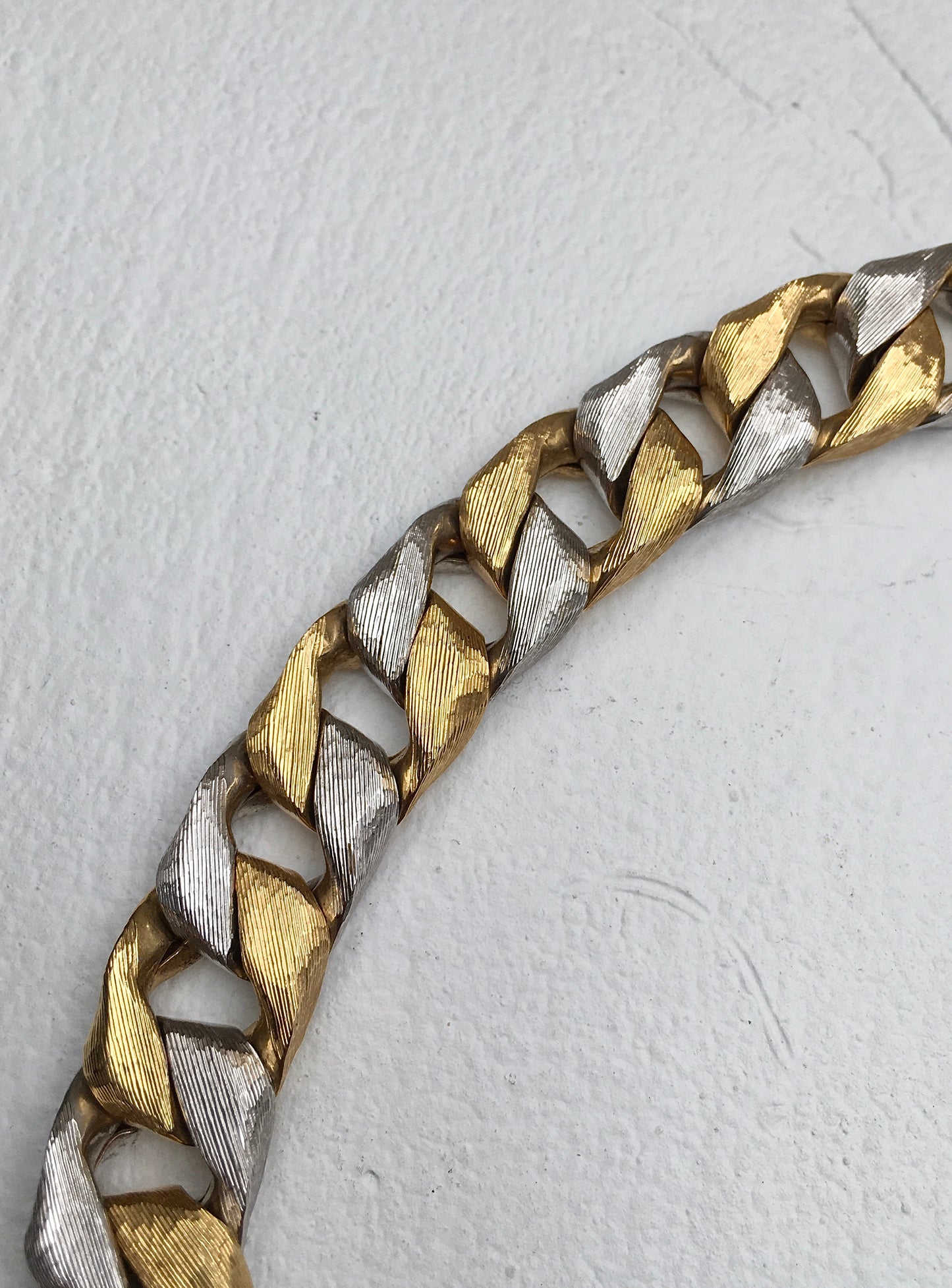 18k Bicolour Bucherer Curb Link