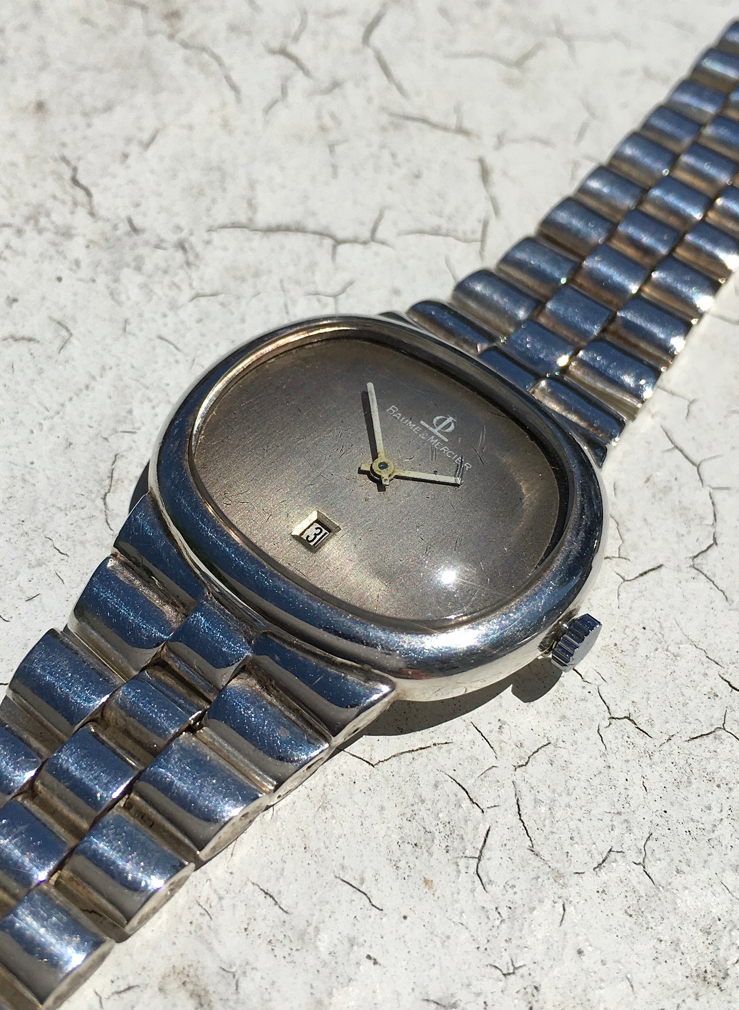 Vintage Silver Baume & Mercier