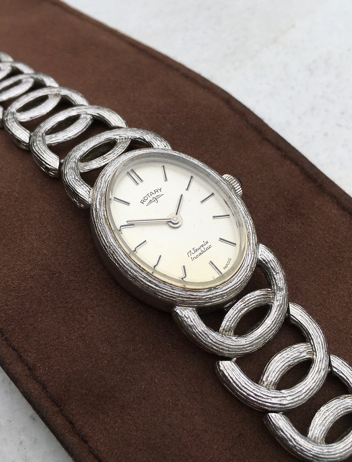 Vintage 1970s Sterling Silver Rotary