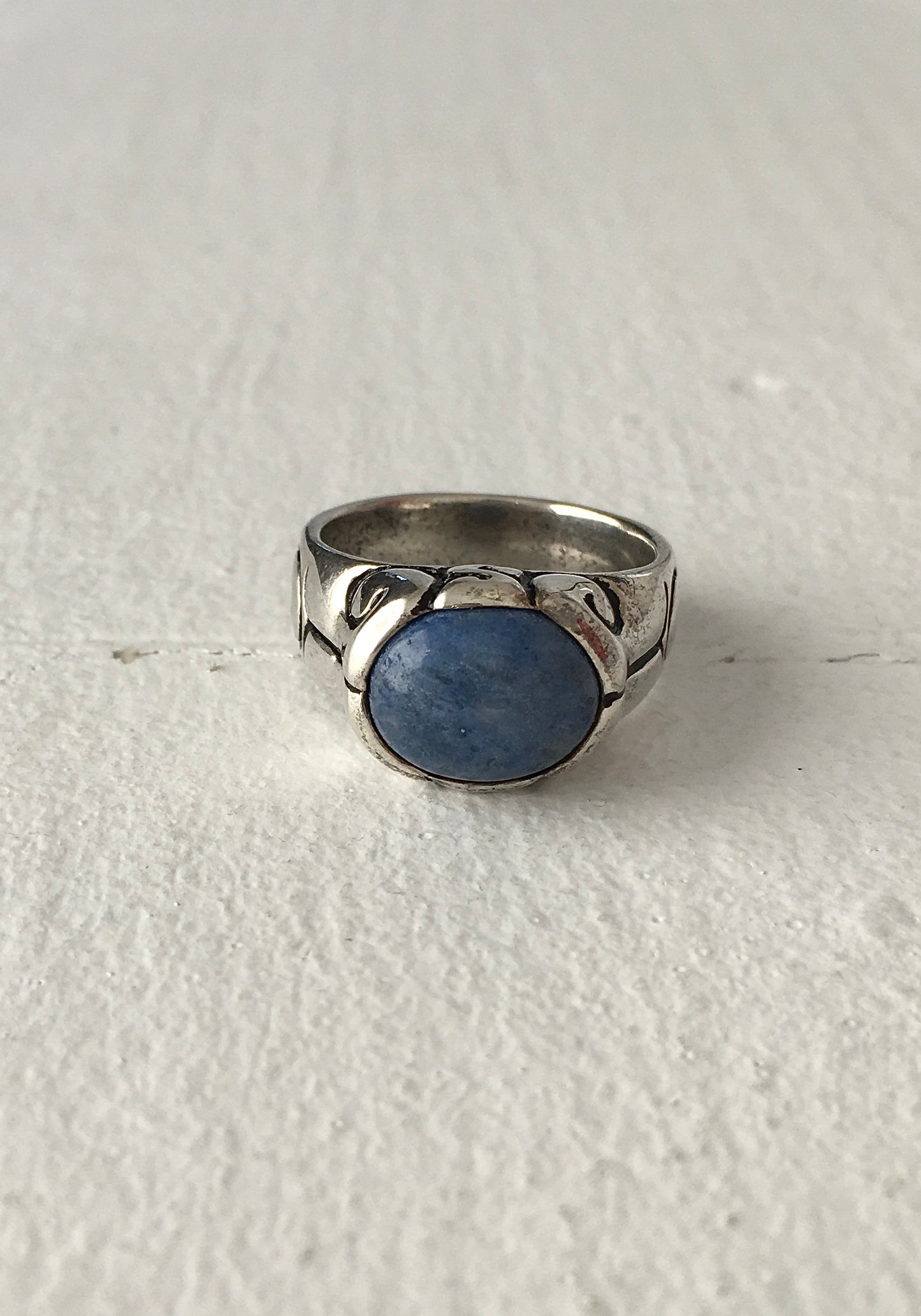 Sterling Silver Lapis Lazuli Ring