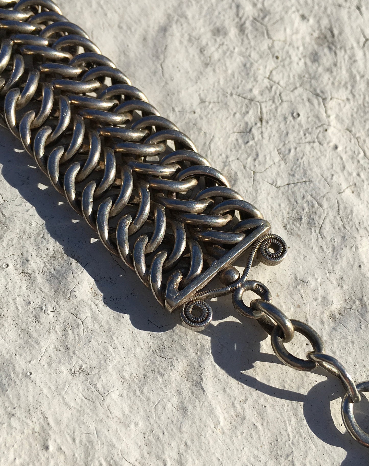 Antique Silver Coin Fob