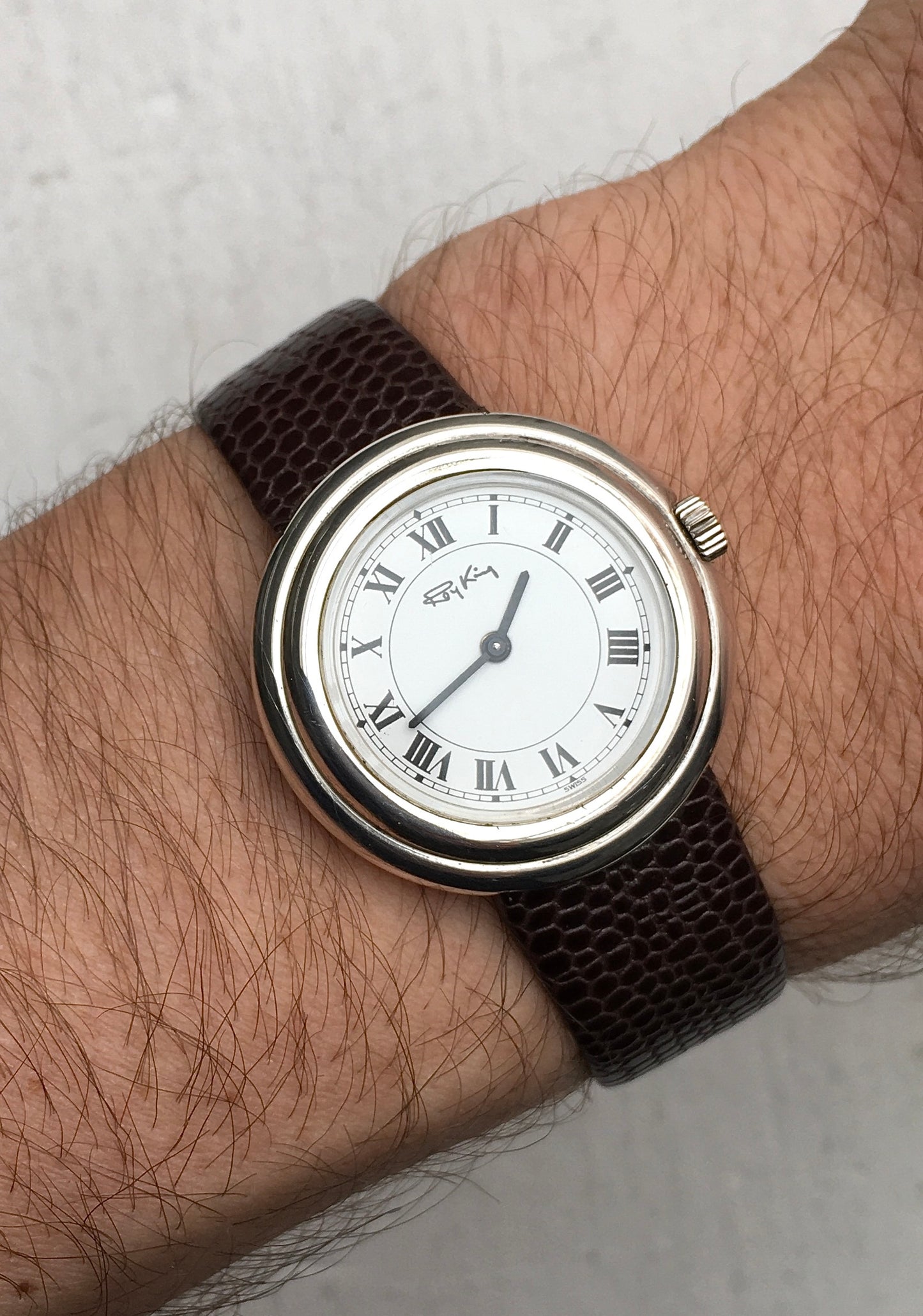 Vintage 1970s Sterling Silver Roy King