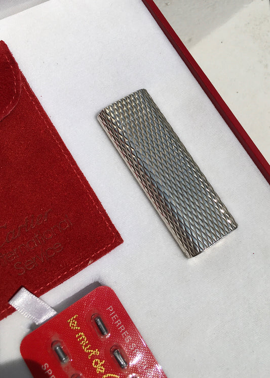 Vintage 1980s Sterling Silver Cartier