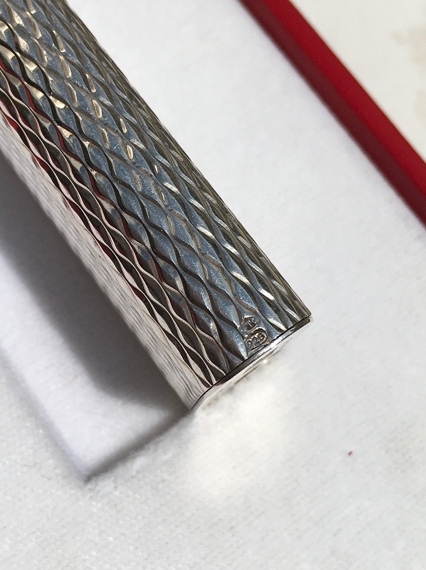 Vintage 1980s Sterling Silver Cartier