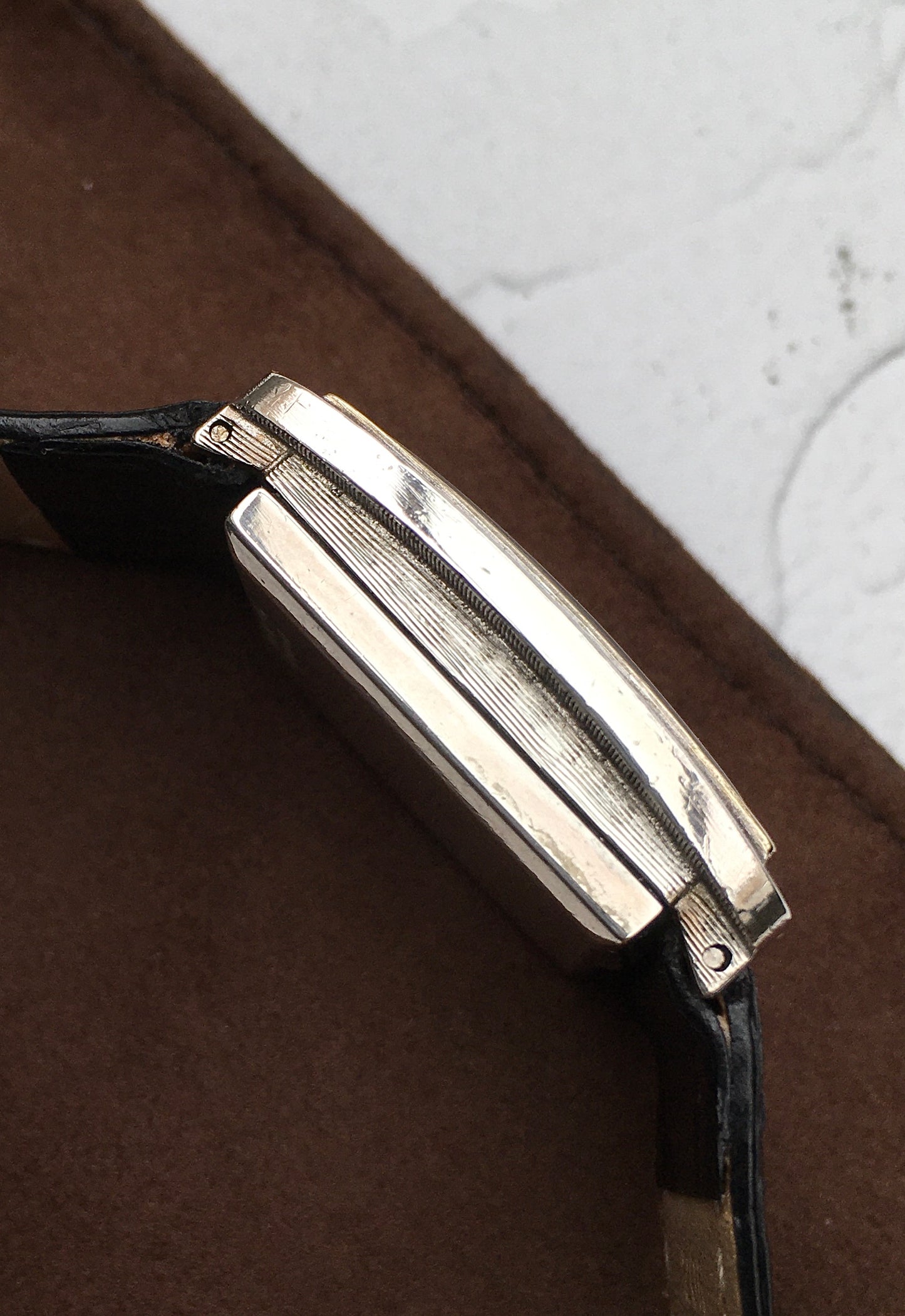 Vintage 1960s Sterling Silver & 14k Gold Longines