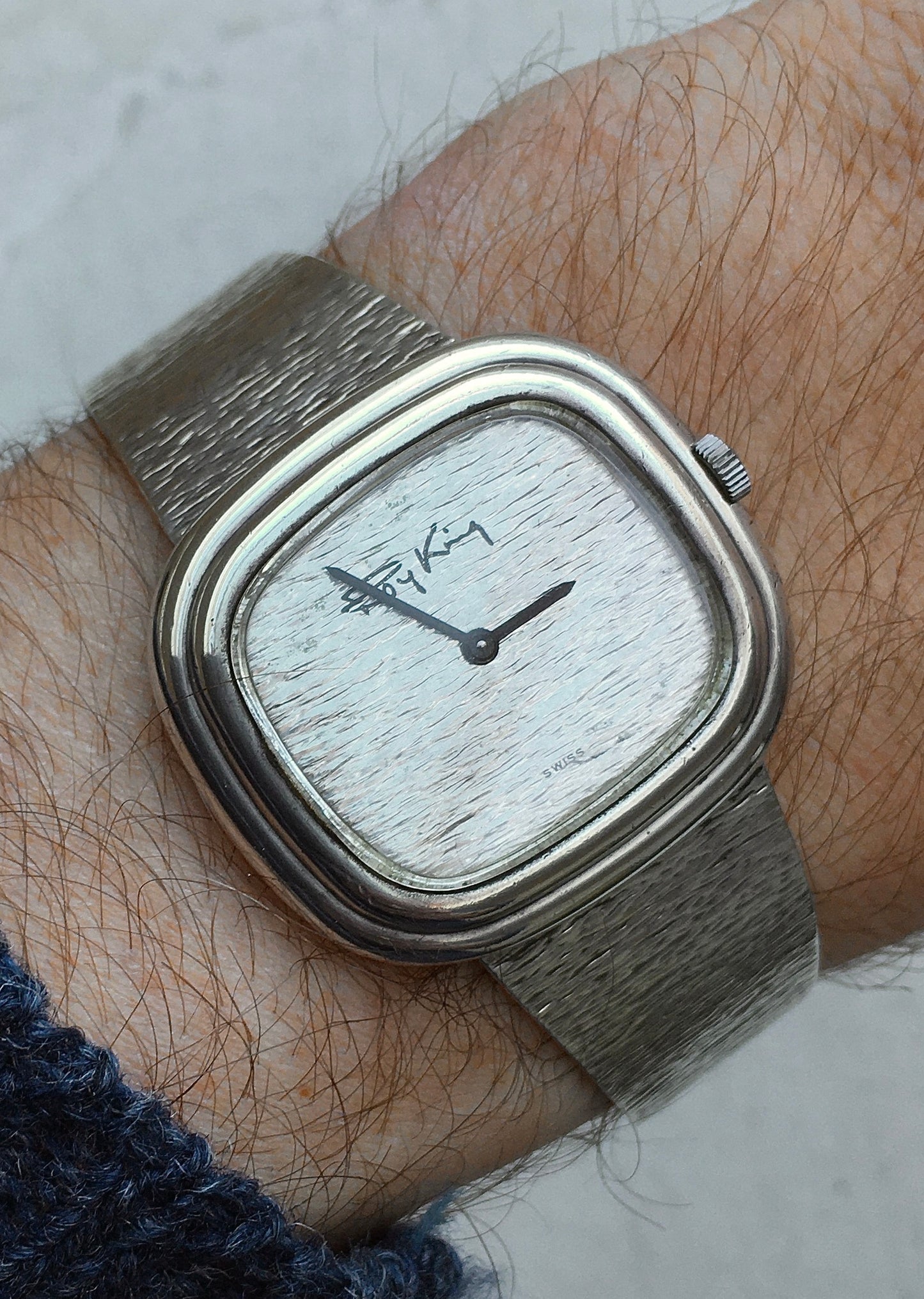 Vintage 1970s Sterling Silver Roy King