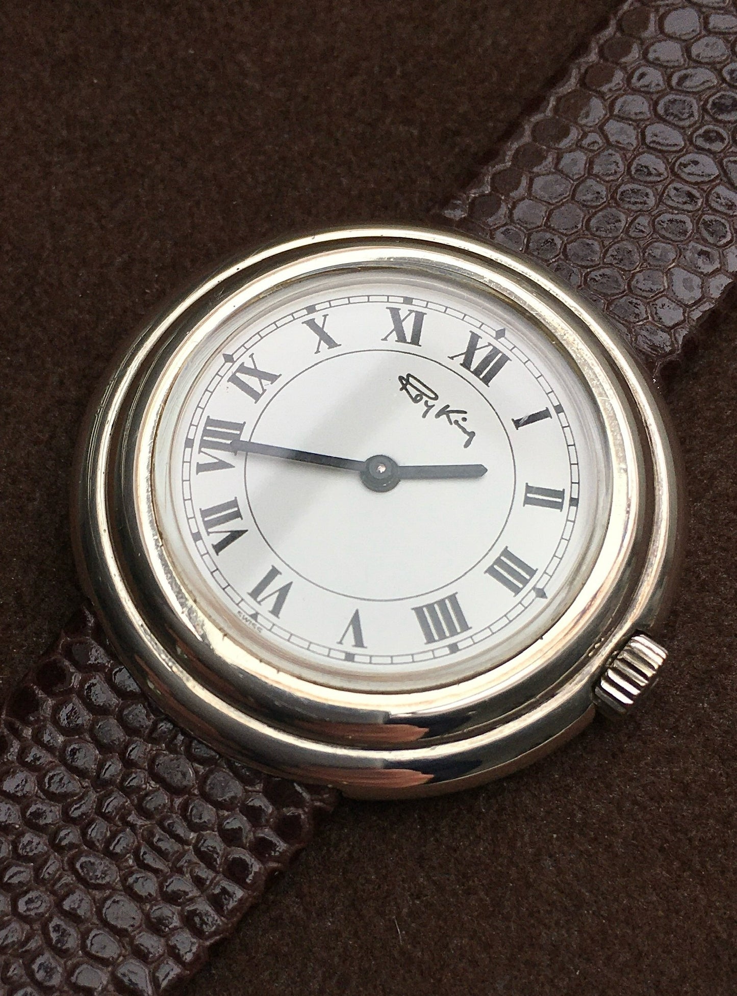 Vintage 1970s Sterling Silver Roy King