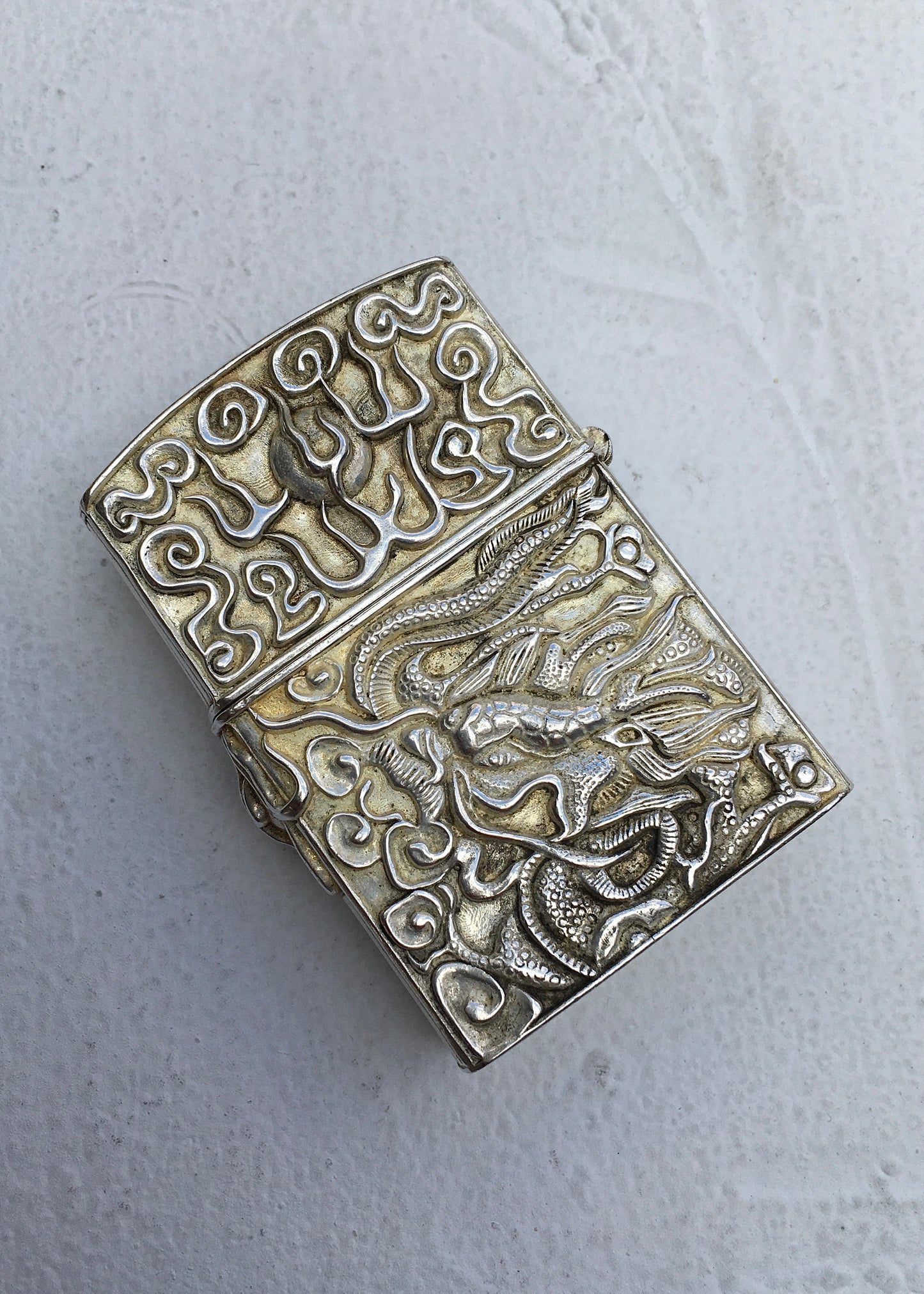 Vintage Solid Silver Lighter