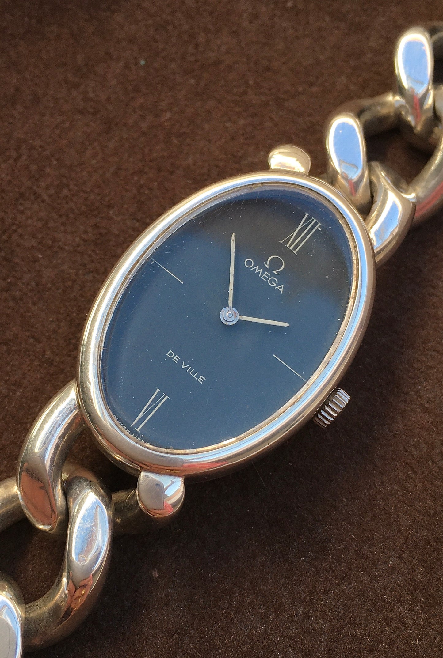 1970s Sterling Silver Jeux d’Argent Omega De Ville