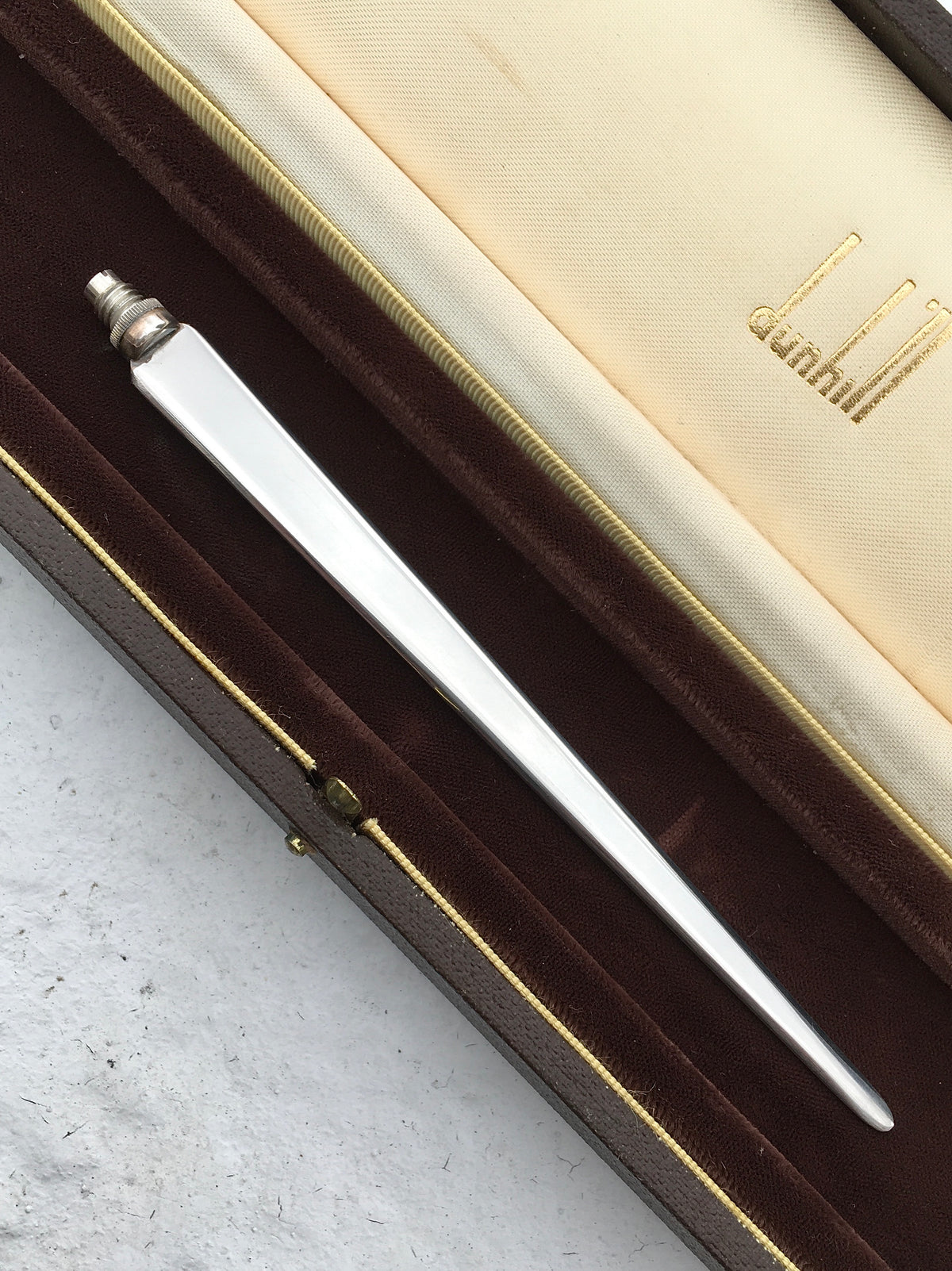 Vintage 1950s Dunhill Sylphide Letter Opener Lighter
