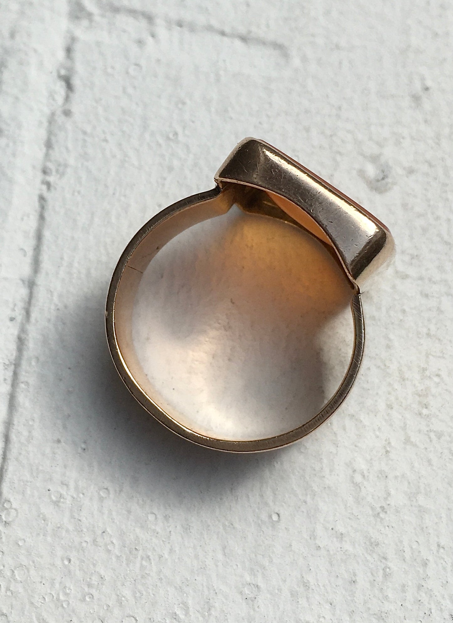 Vintage 9ct Gold Intaglio