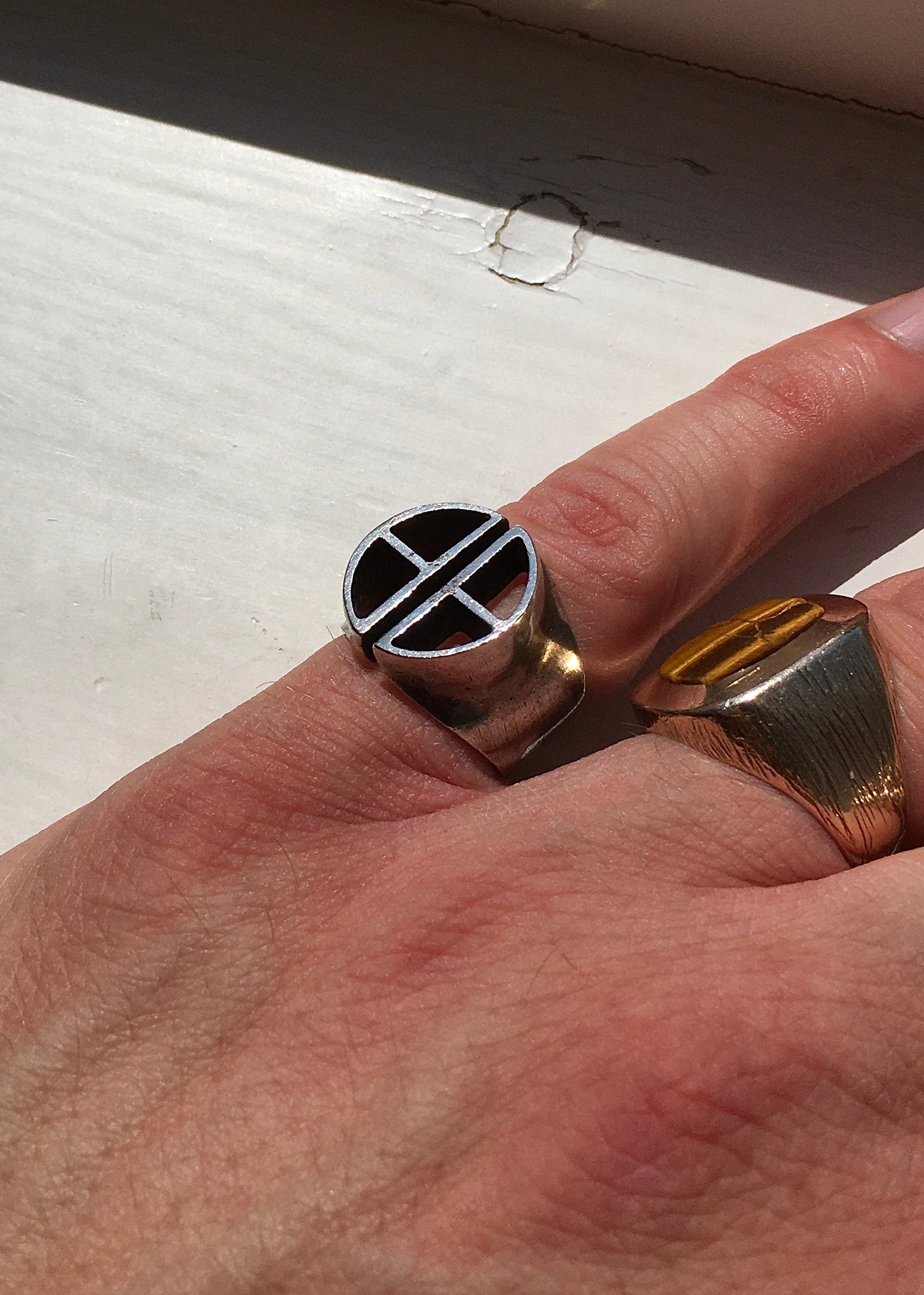 Vintage 1960s Sterling Silver Ring