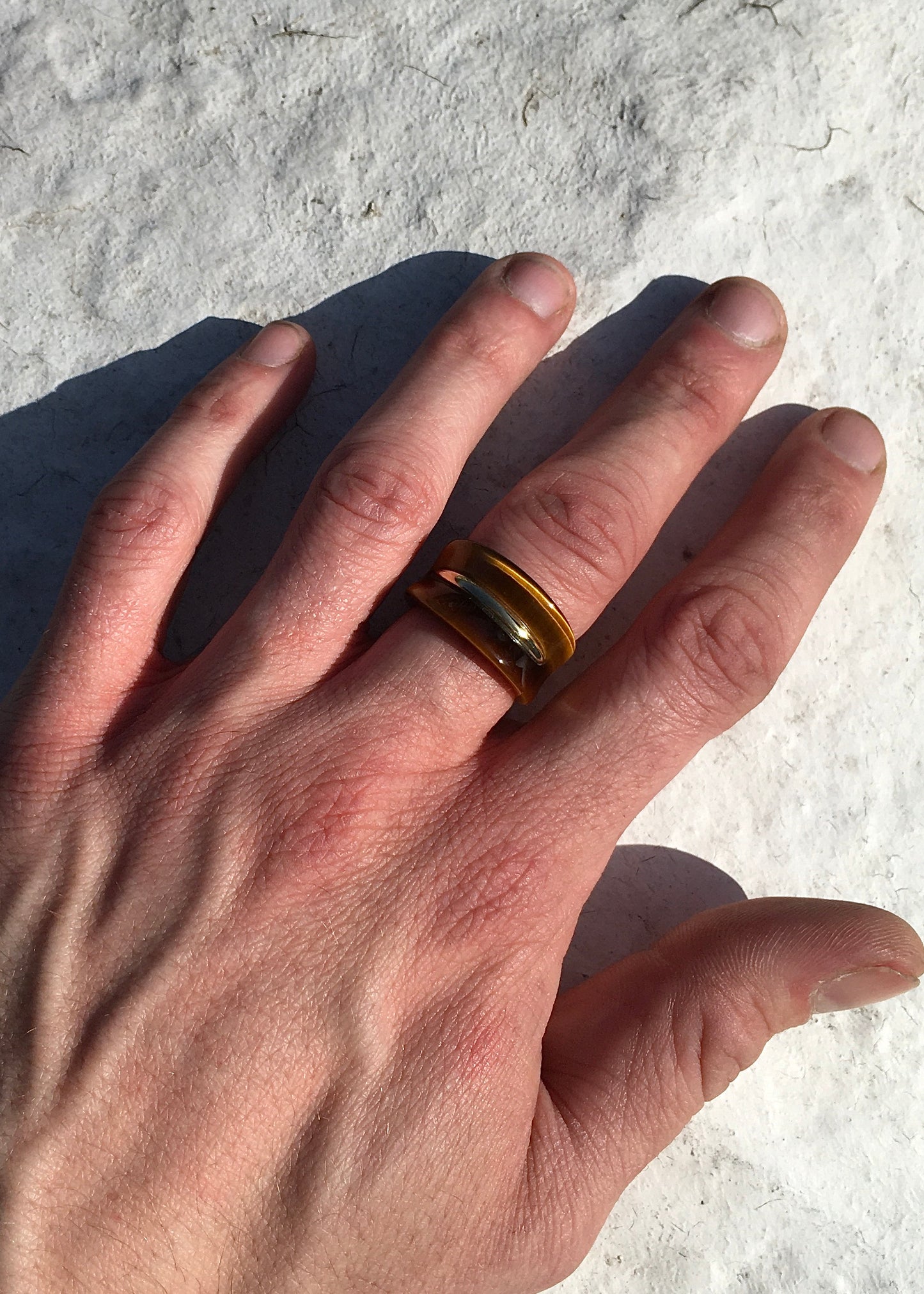 Tiger’s Eye & 9ct Gold Ring