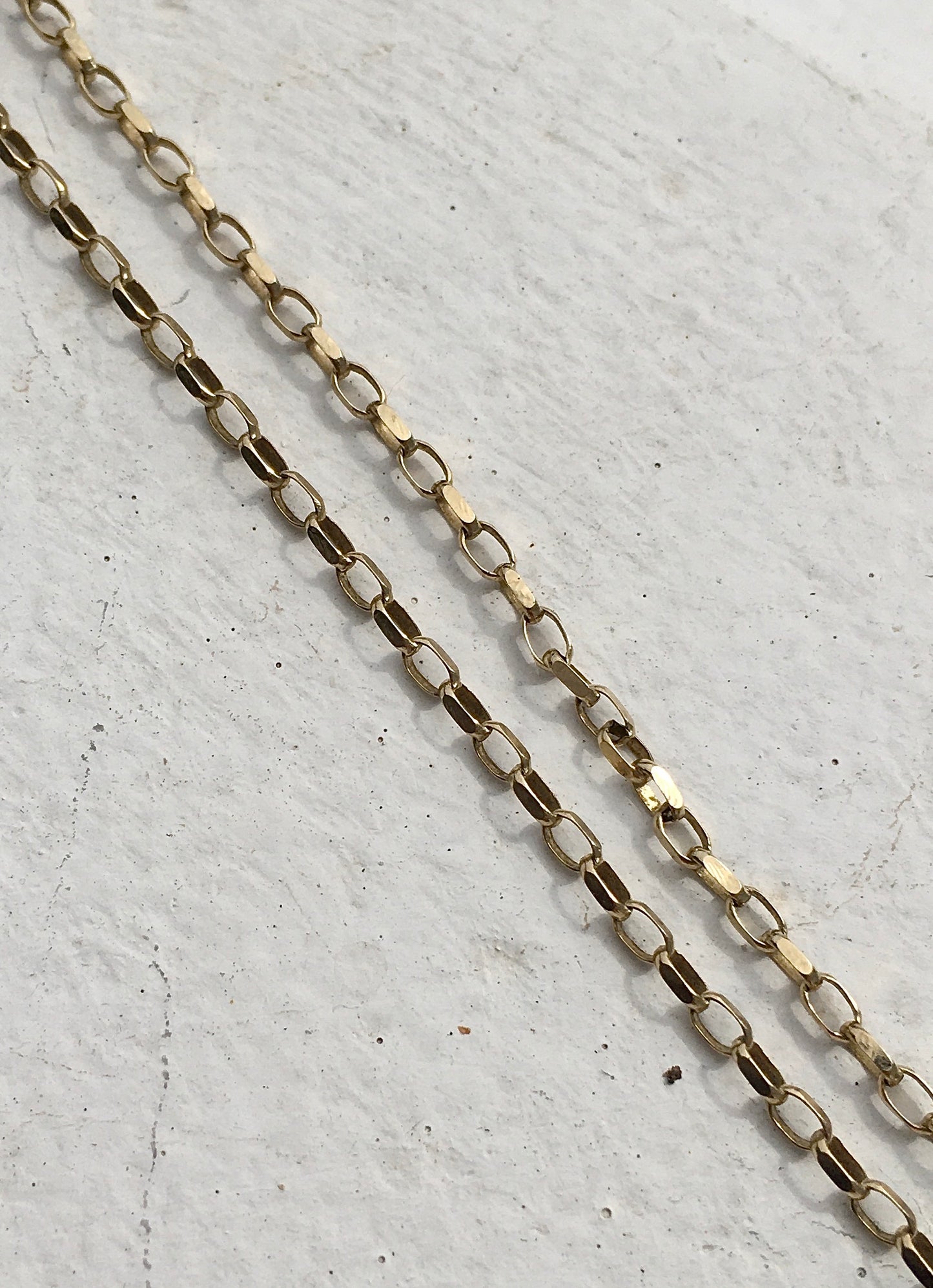 9ct Gold Ingot x Chain