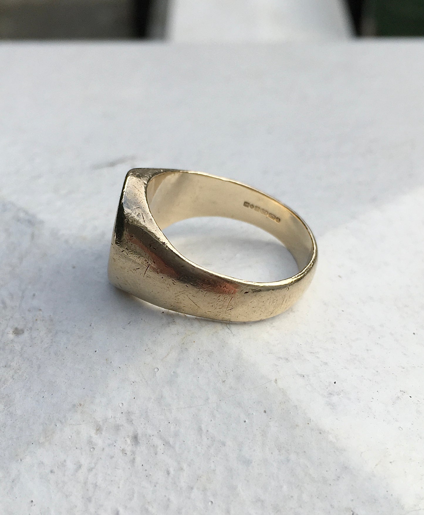 Vintage 9ct Gold Signet