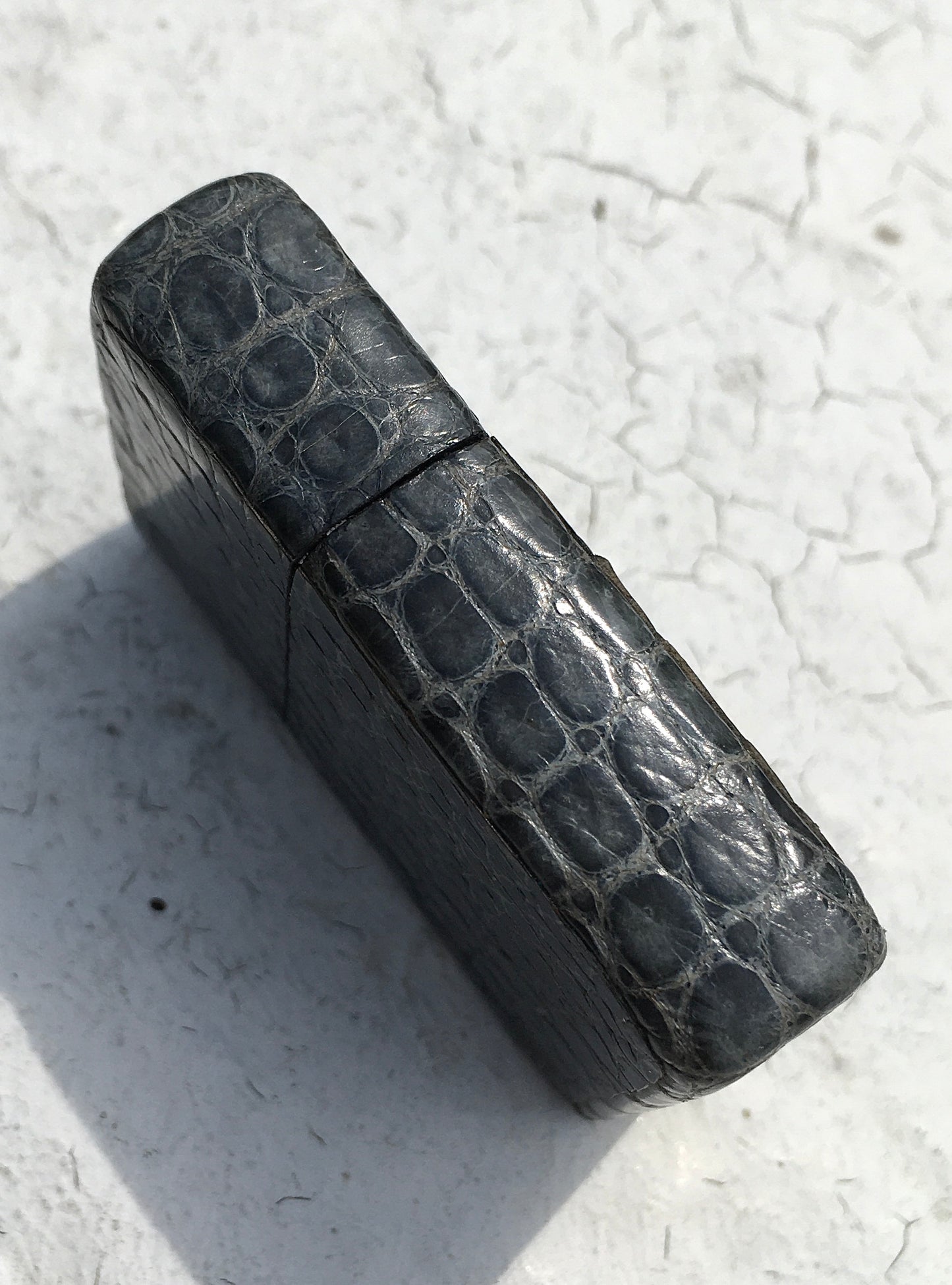 Vintage Alligator Leather Zippo