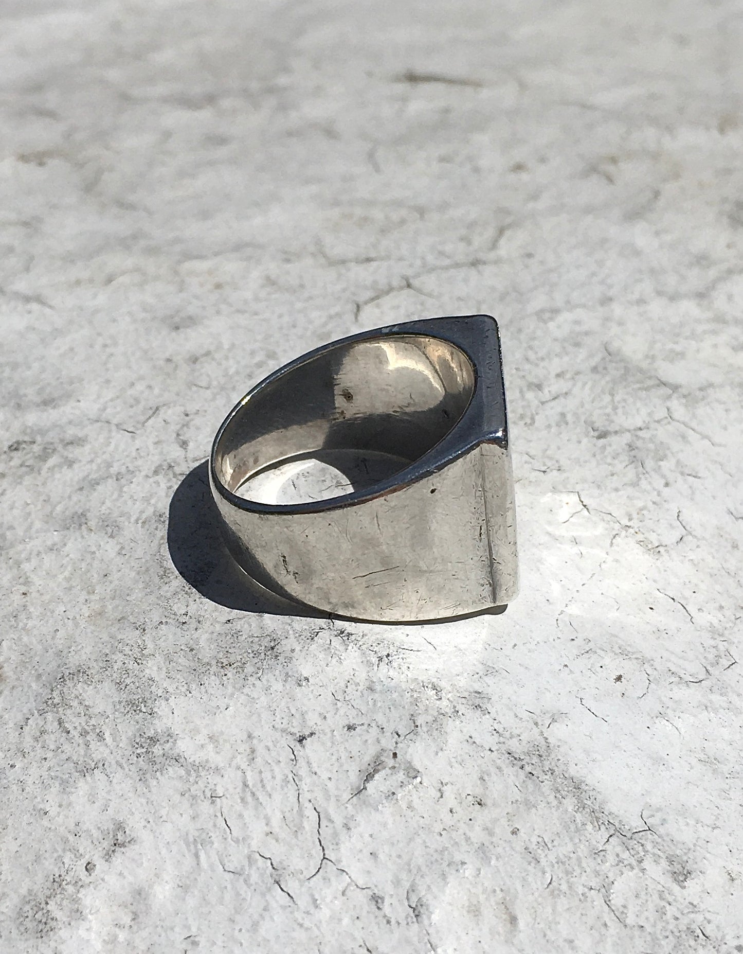 Vintage 1970s Sterling Silver Hallmark Ring
