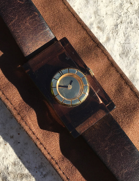 Vintage 1970s Lucite Lanvin