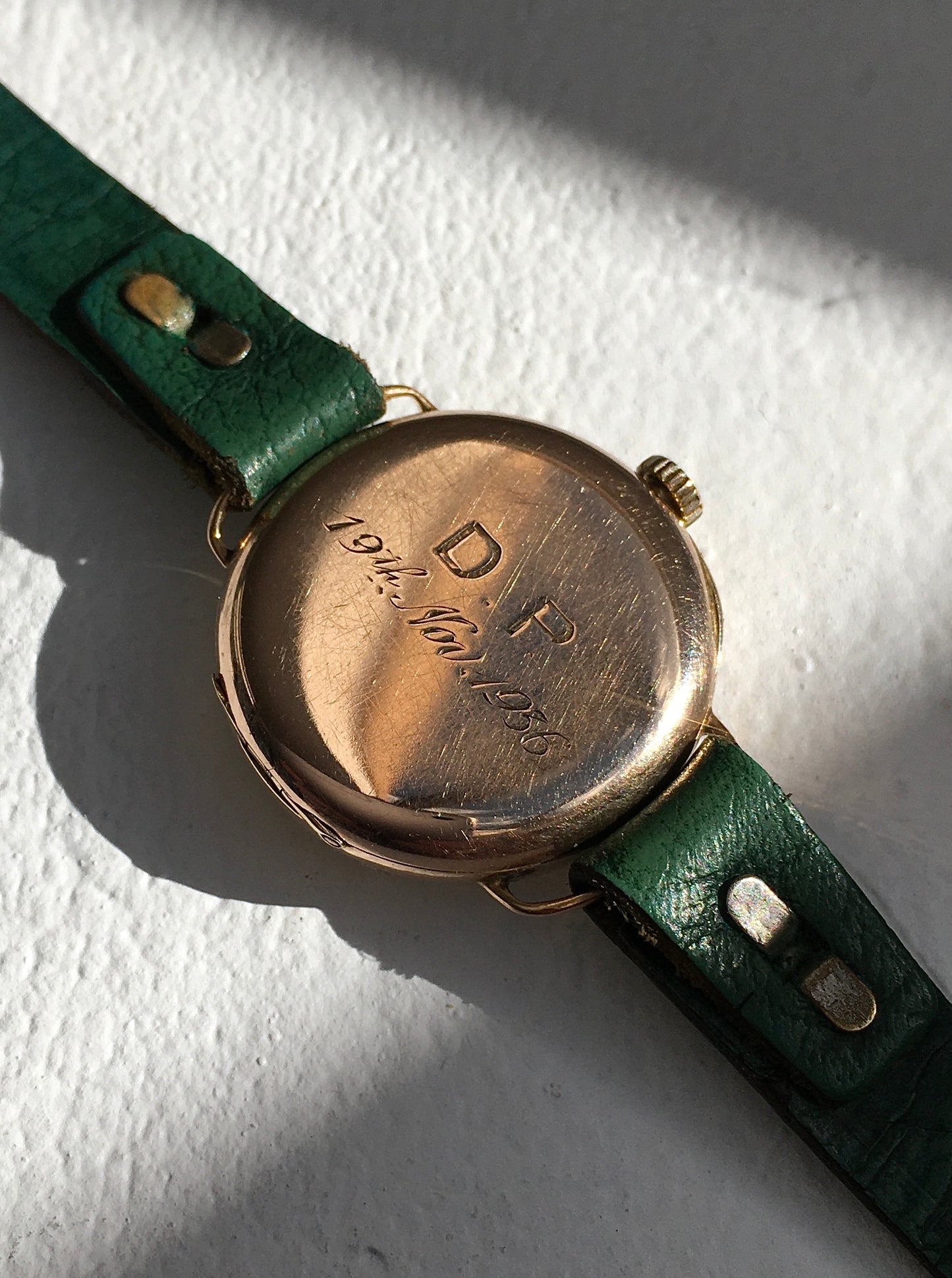 Antique 1920s 9ct Gold Movado