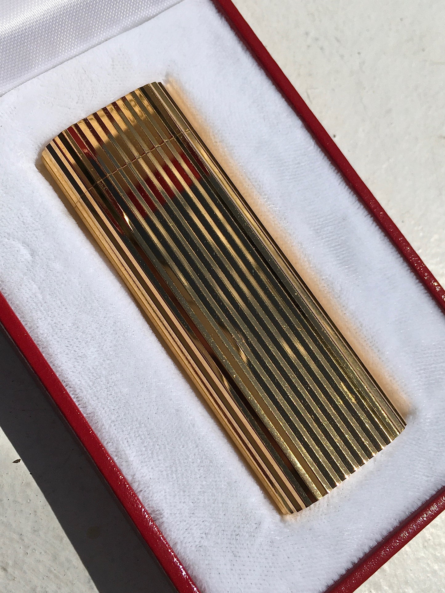 1990s Cartier Godron Lighter